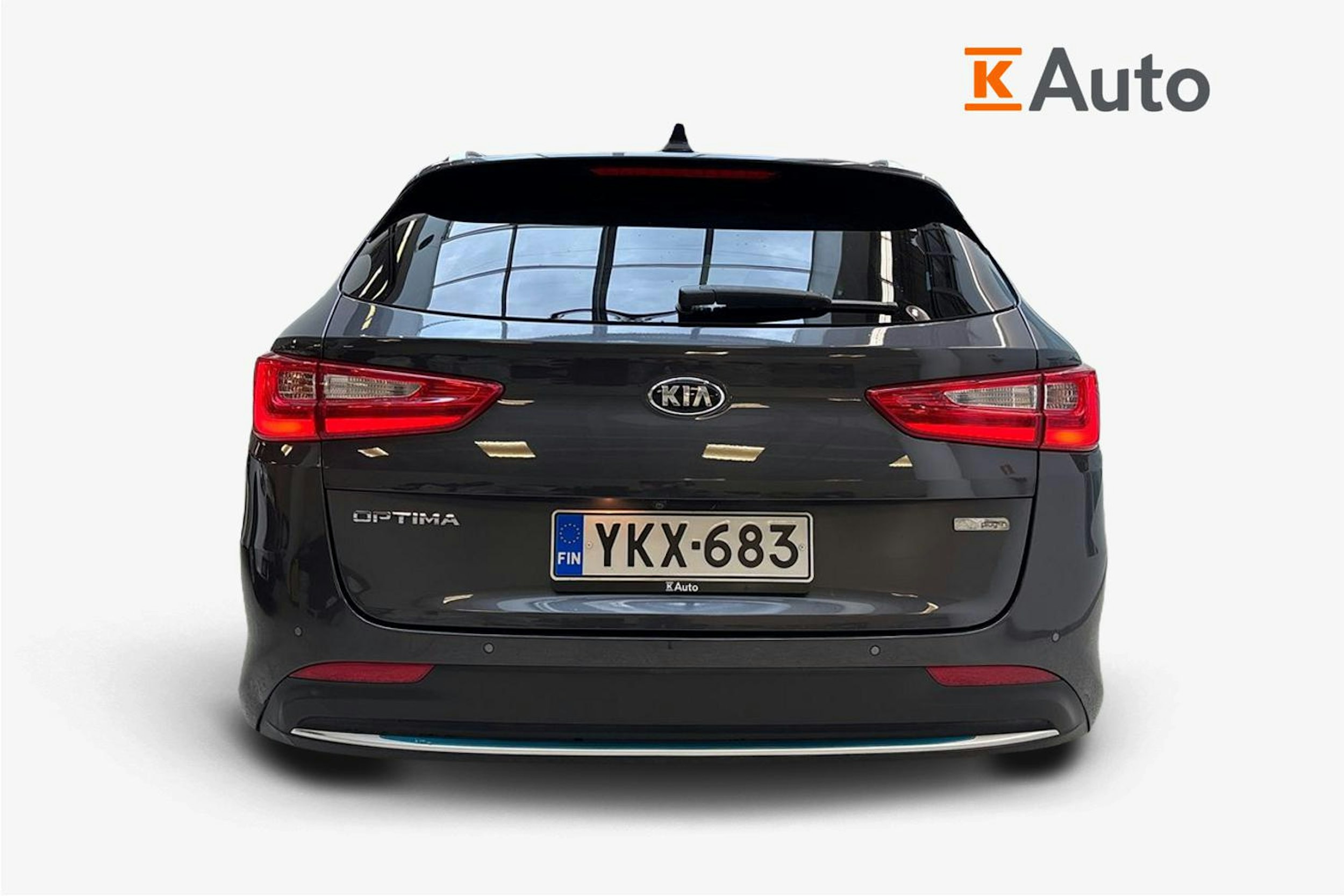harmaa Kia Optima 2018 kuva 3.