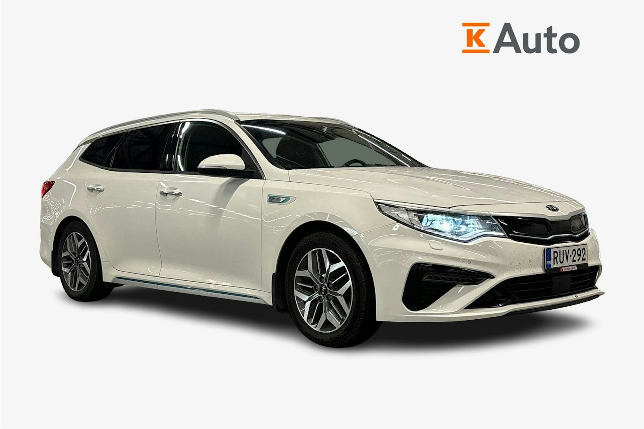 valkoinen Kia Optima 2019 kuva 1.