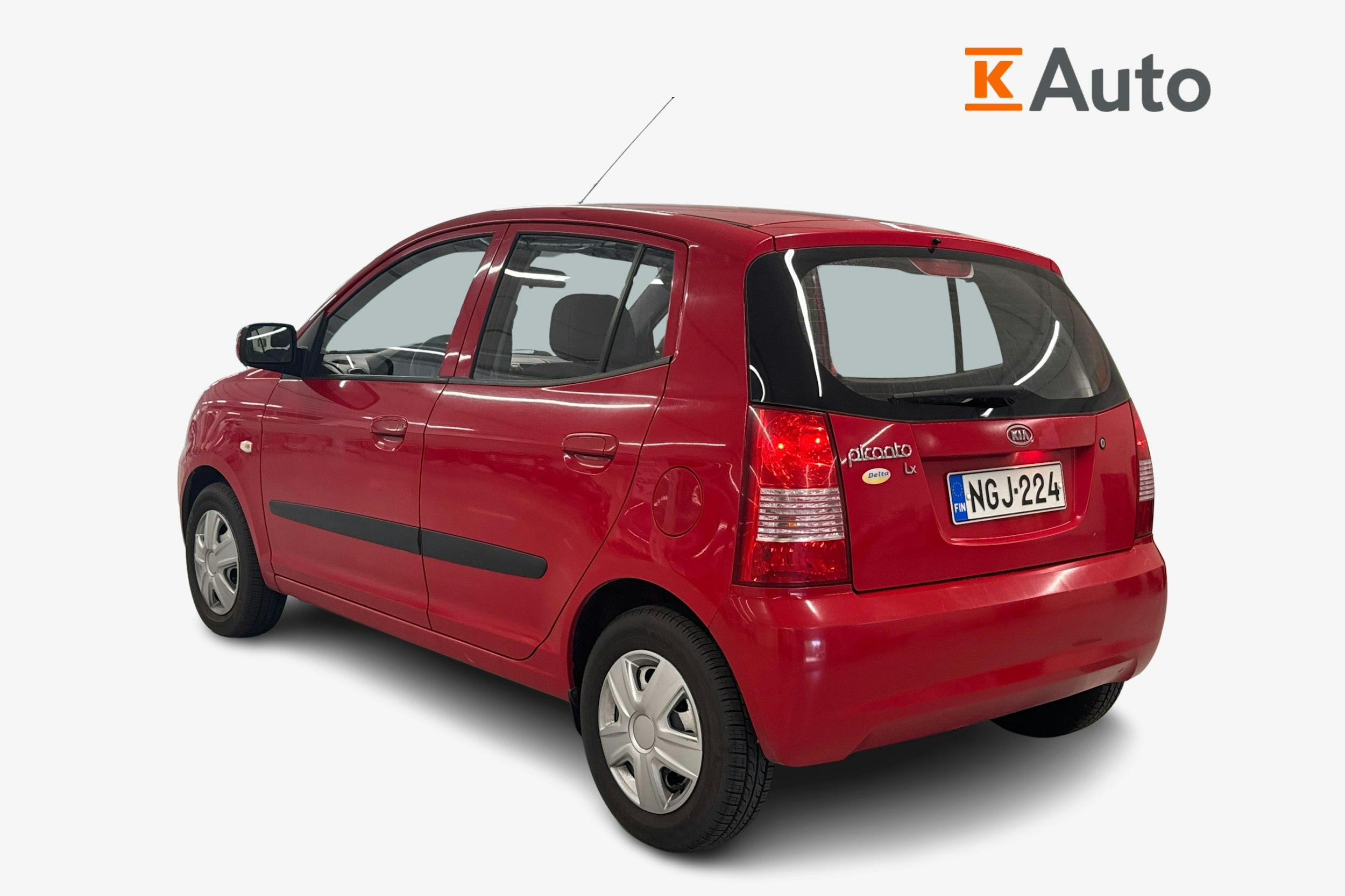 Punainen Kia Picanto 2005 kuva 2.