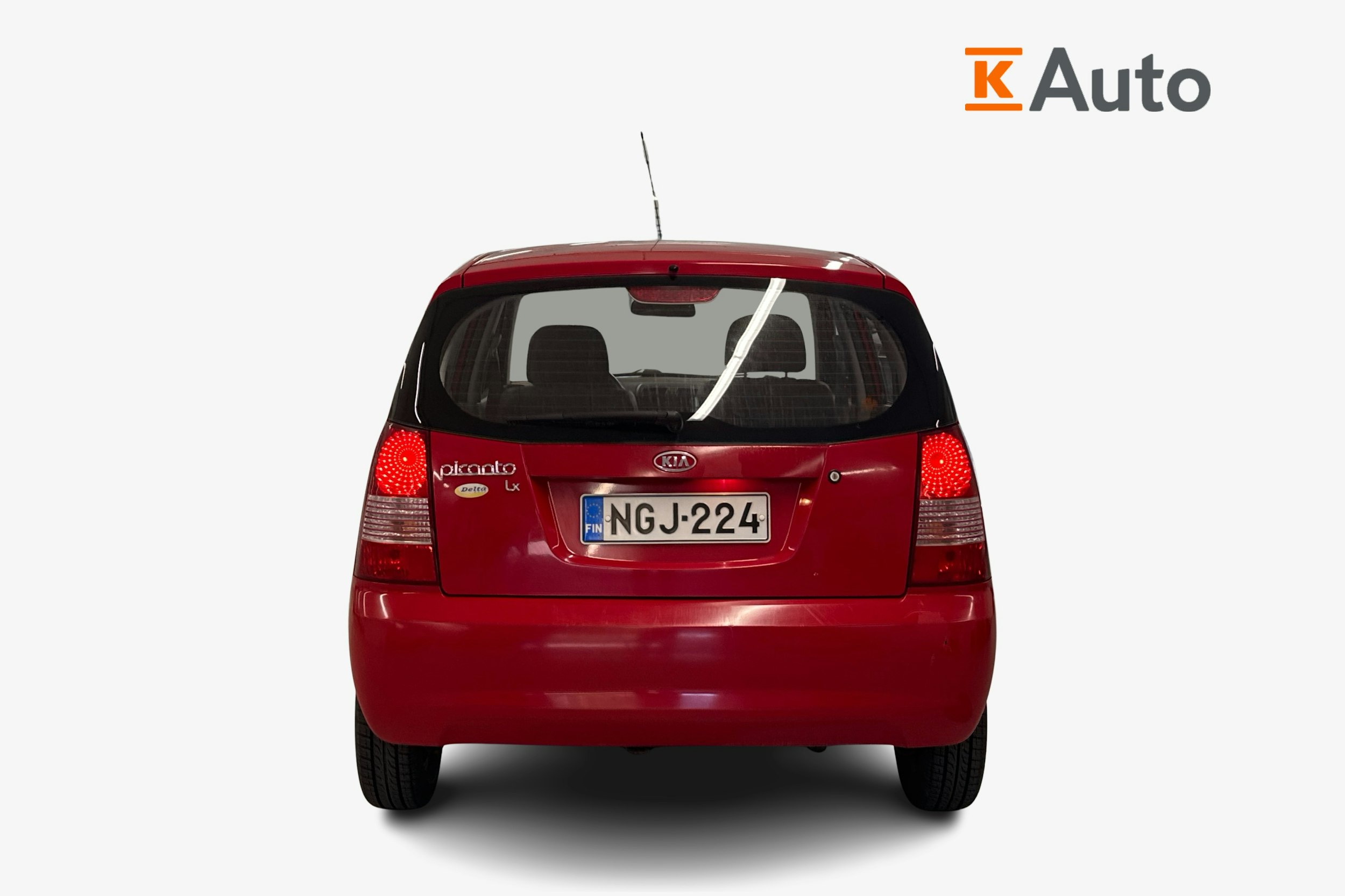 Punainen Kia Picanto 2005 kuva 3.