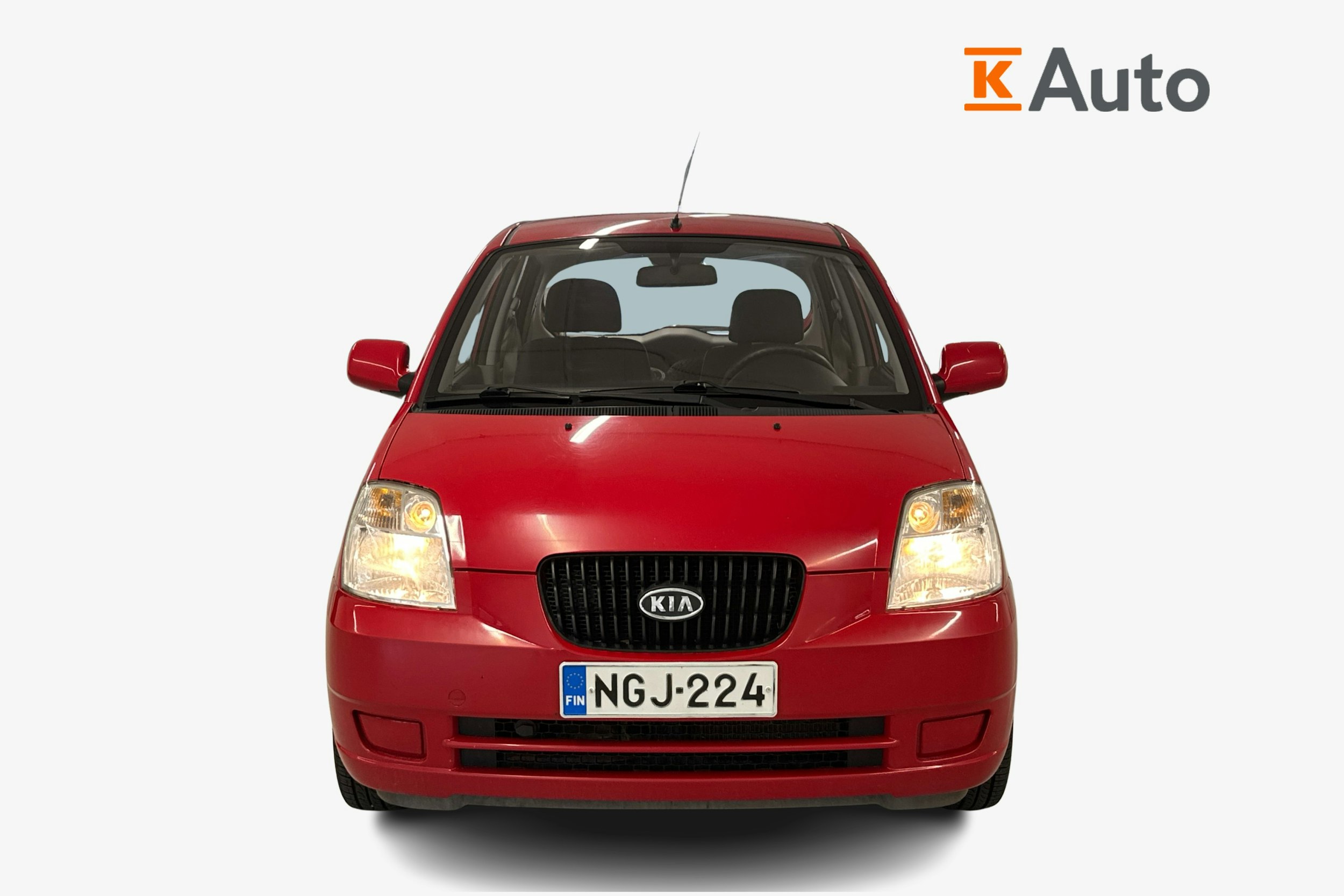 Punainen Kia Picanto 2005 kuva 4.
