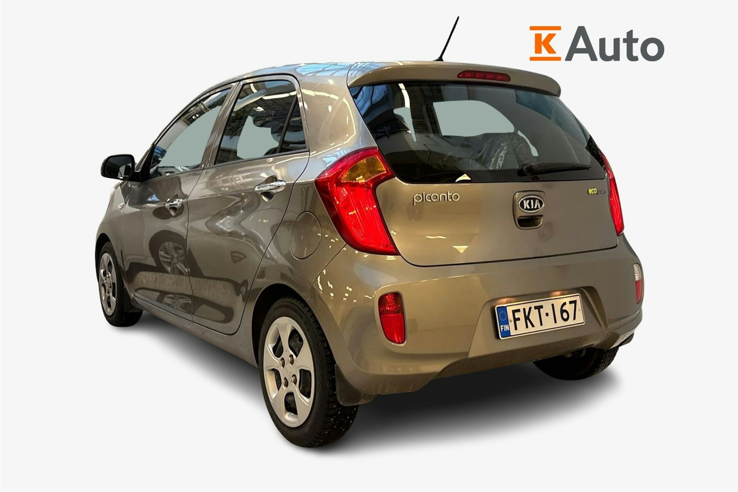 harmaa Kia Picanto 2012 kuva 2.
