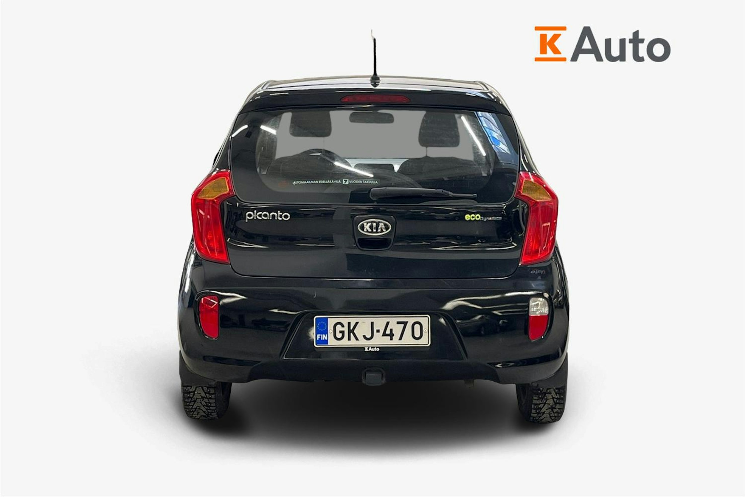 musta Kia Picanto 2012 kuva 3.