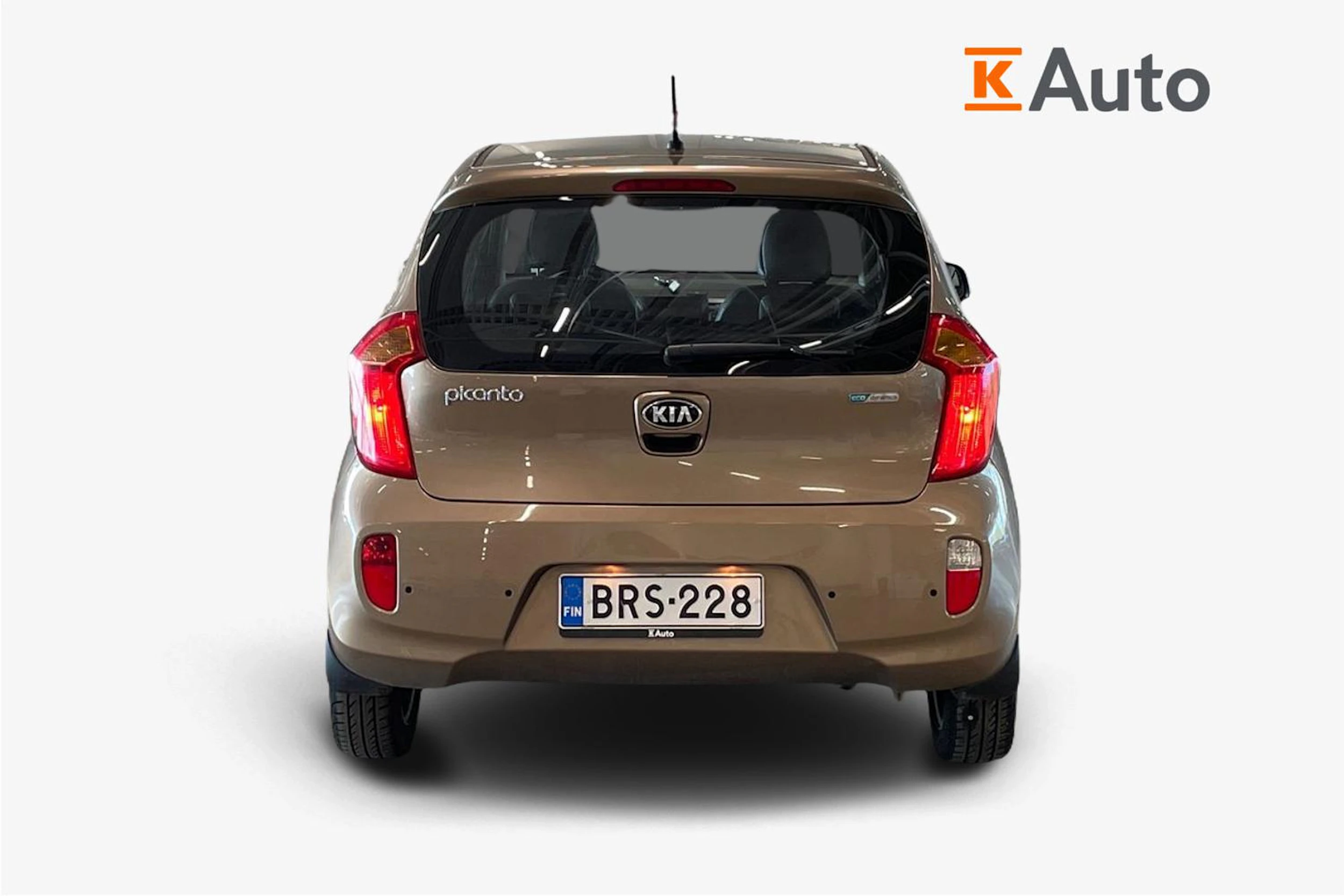 ruskea (beige) Kia Picanto 2014 kuva 3.