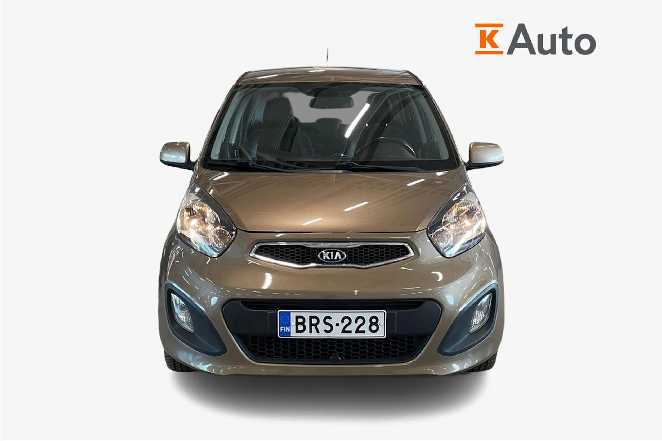 ruskea (beige) Kia Picanto 2014 kuva 4.