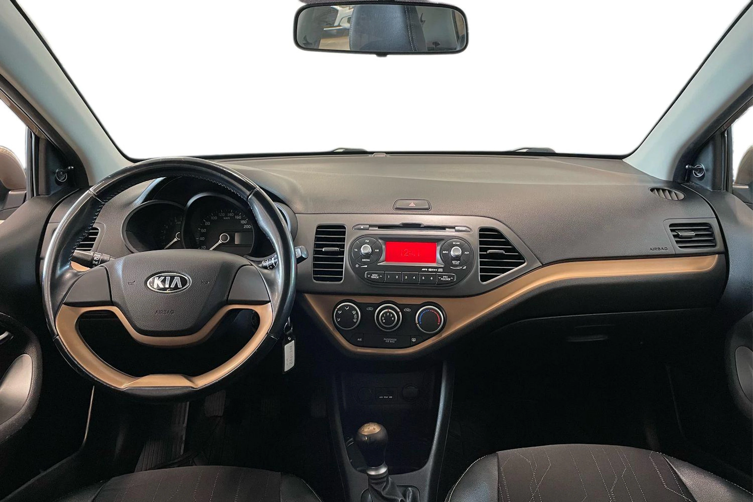 ruskea (beige) Kia Picanto 2014 kuva 7.