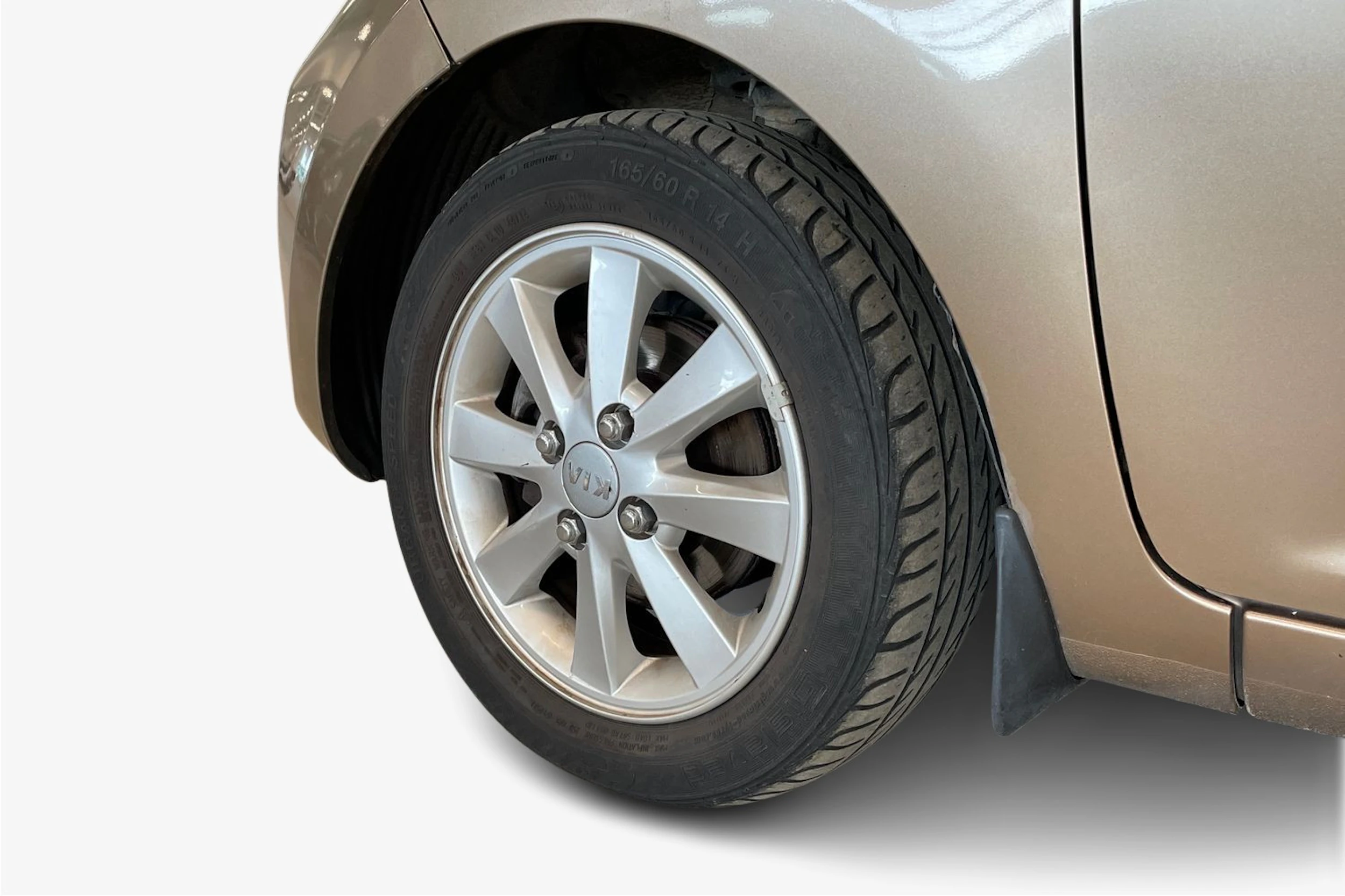 ruskea (beige) Kia Picanto 2014 kuva 9.