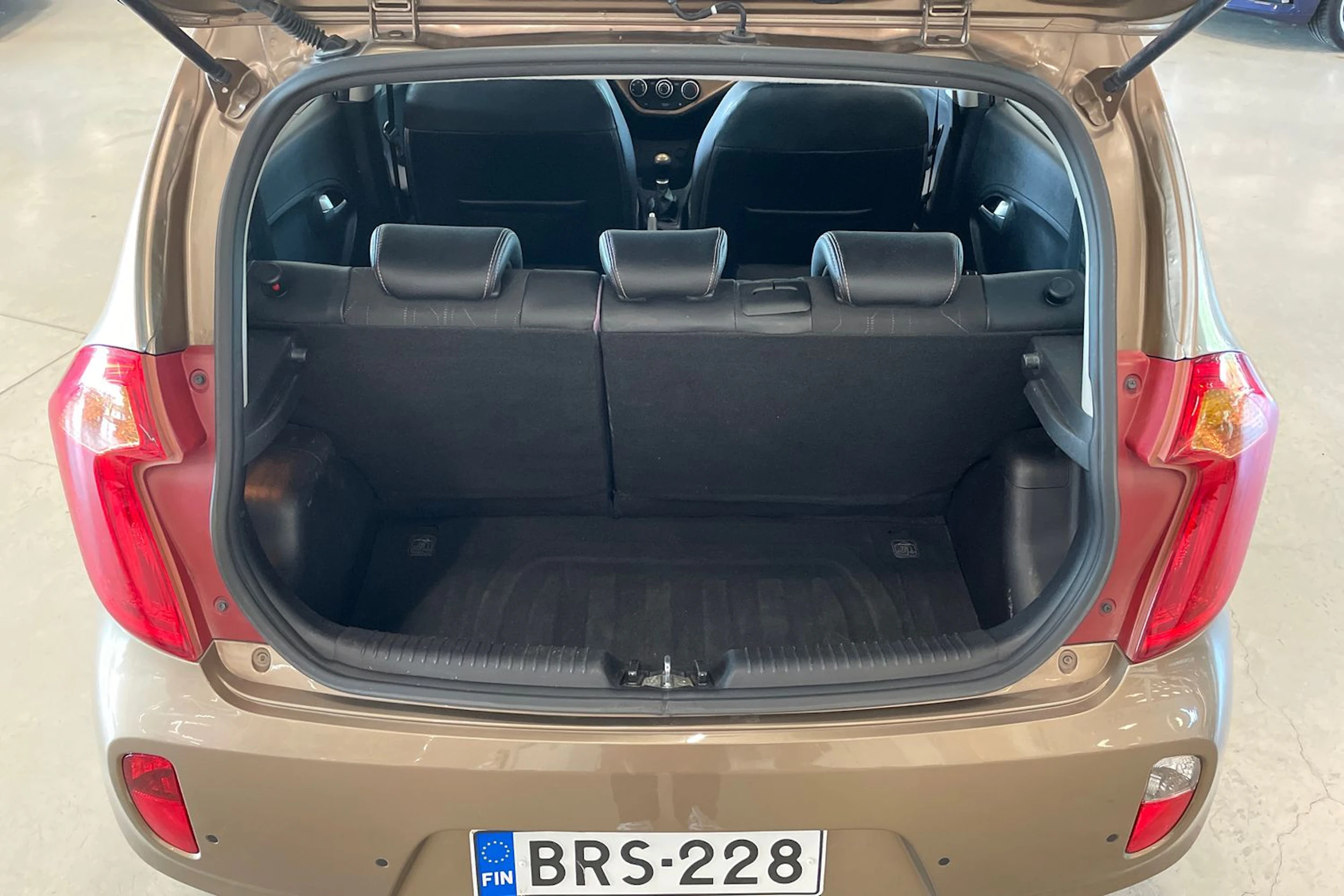 ruskea (beige) Kia Picanto 2014 kuva 18.
