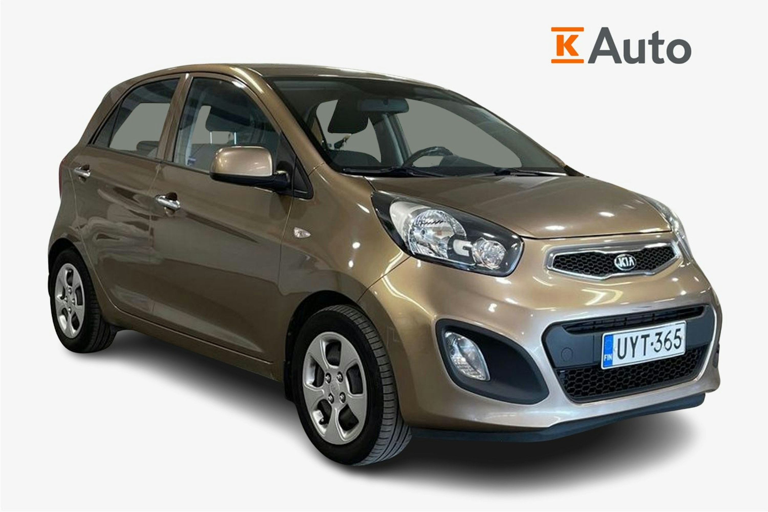 Ruskea (beige) Kia Picanto 2014 kuva 1.