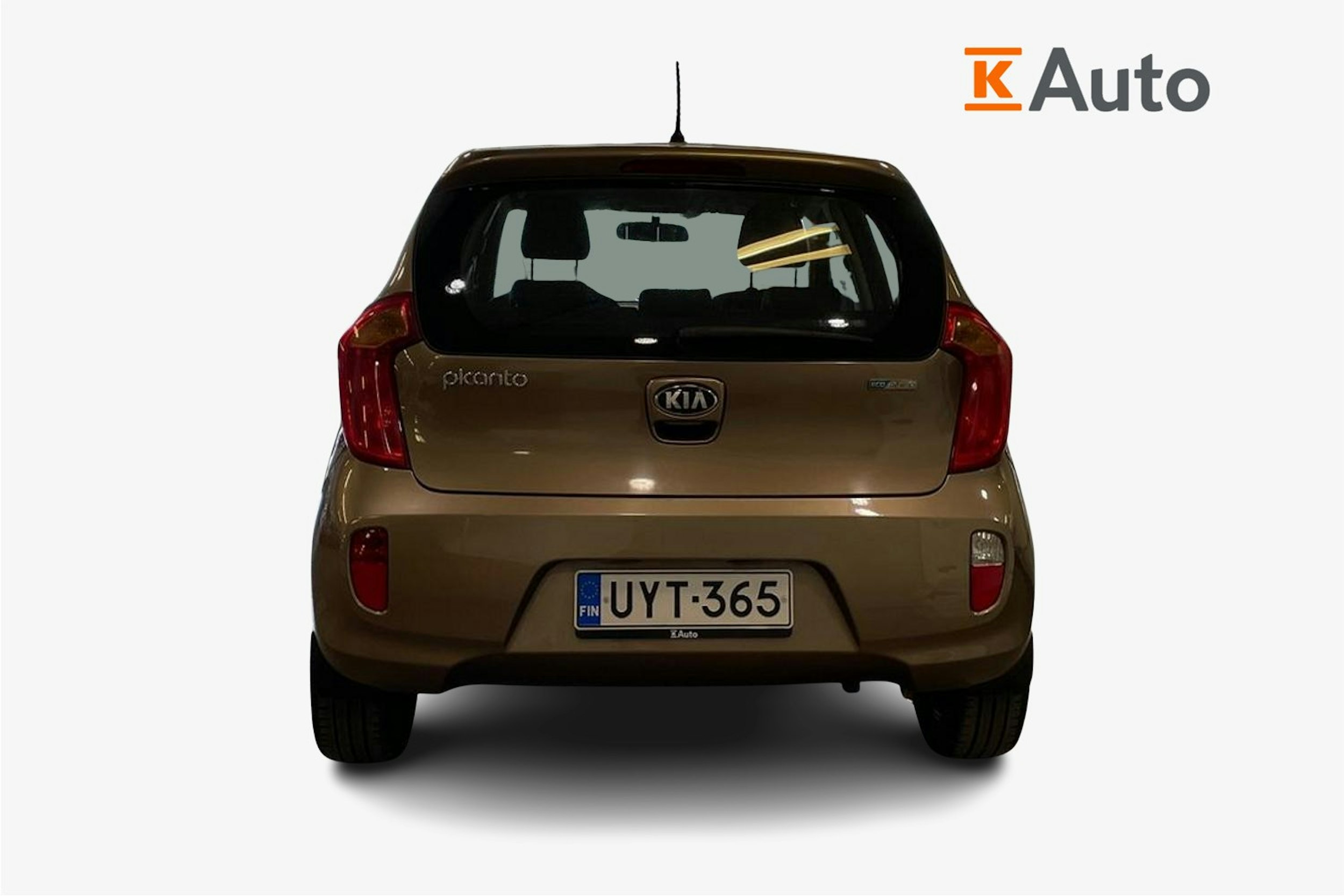 Ruskea (beige) Kia Picanto 2014 kuva 3.