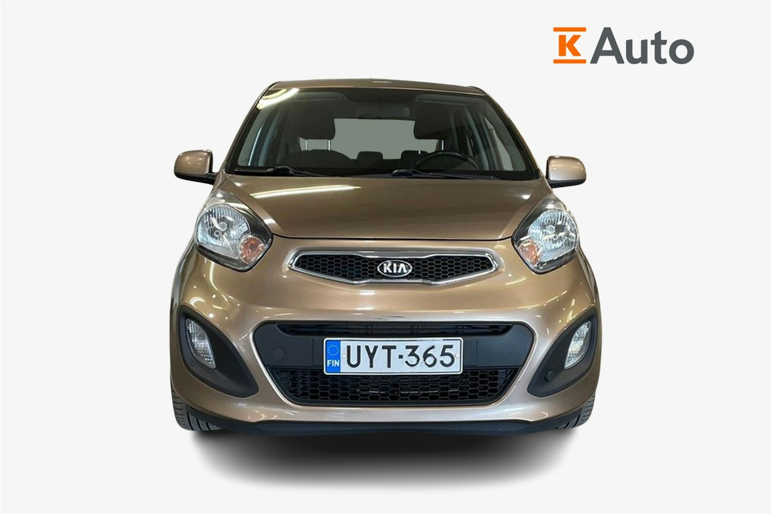 Ruskea (beige) Kia Picanto 2014 kuva 5.