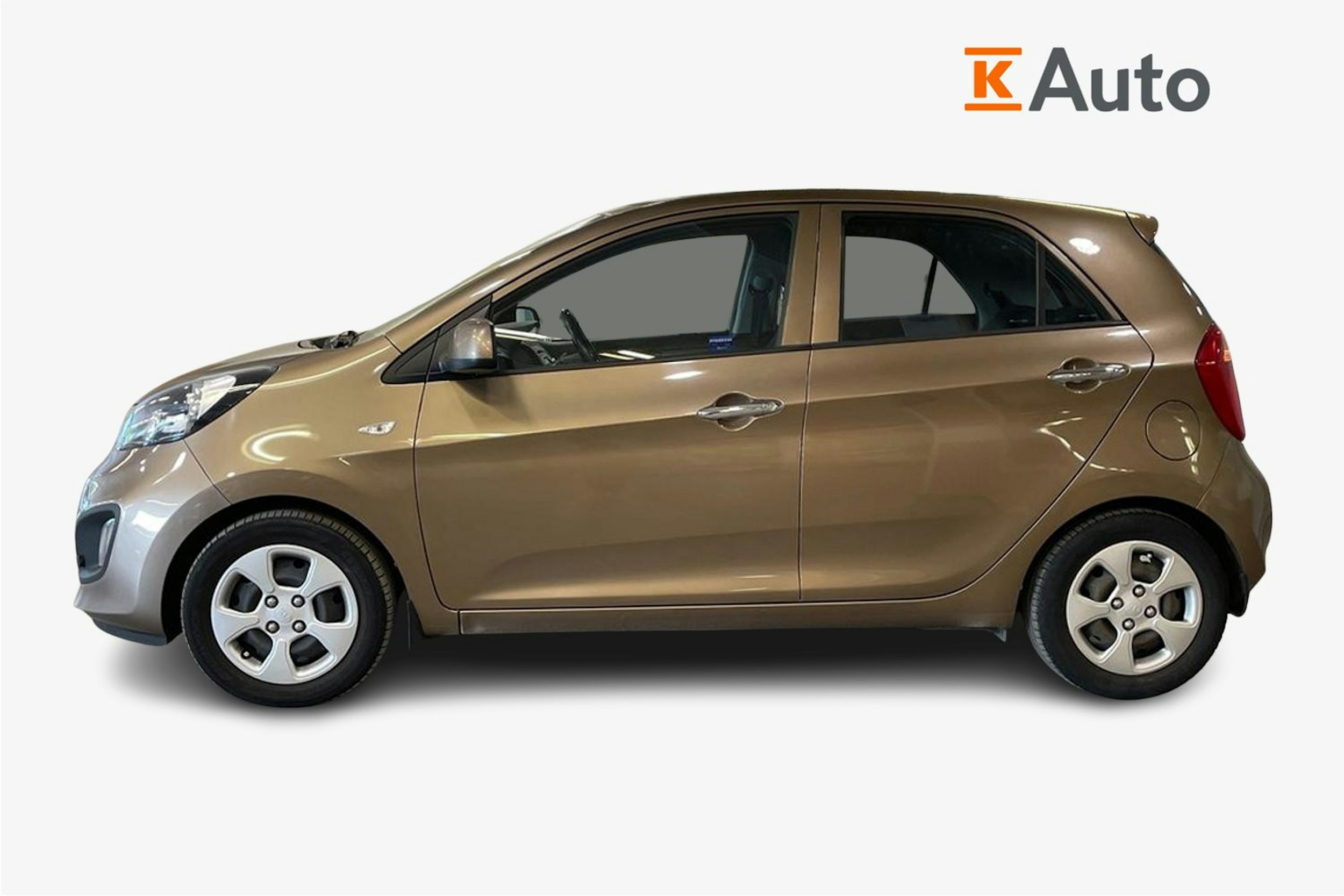 Ruskea (beige) Kia Picanto 2014 kuva 6.