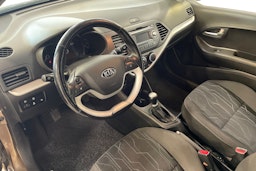 Ruskea (beige) Kia Picanto 2014 kuva 7.