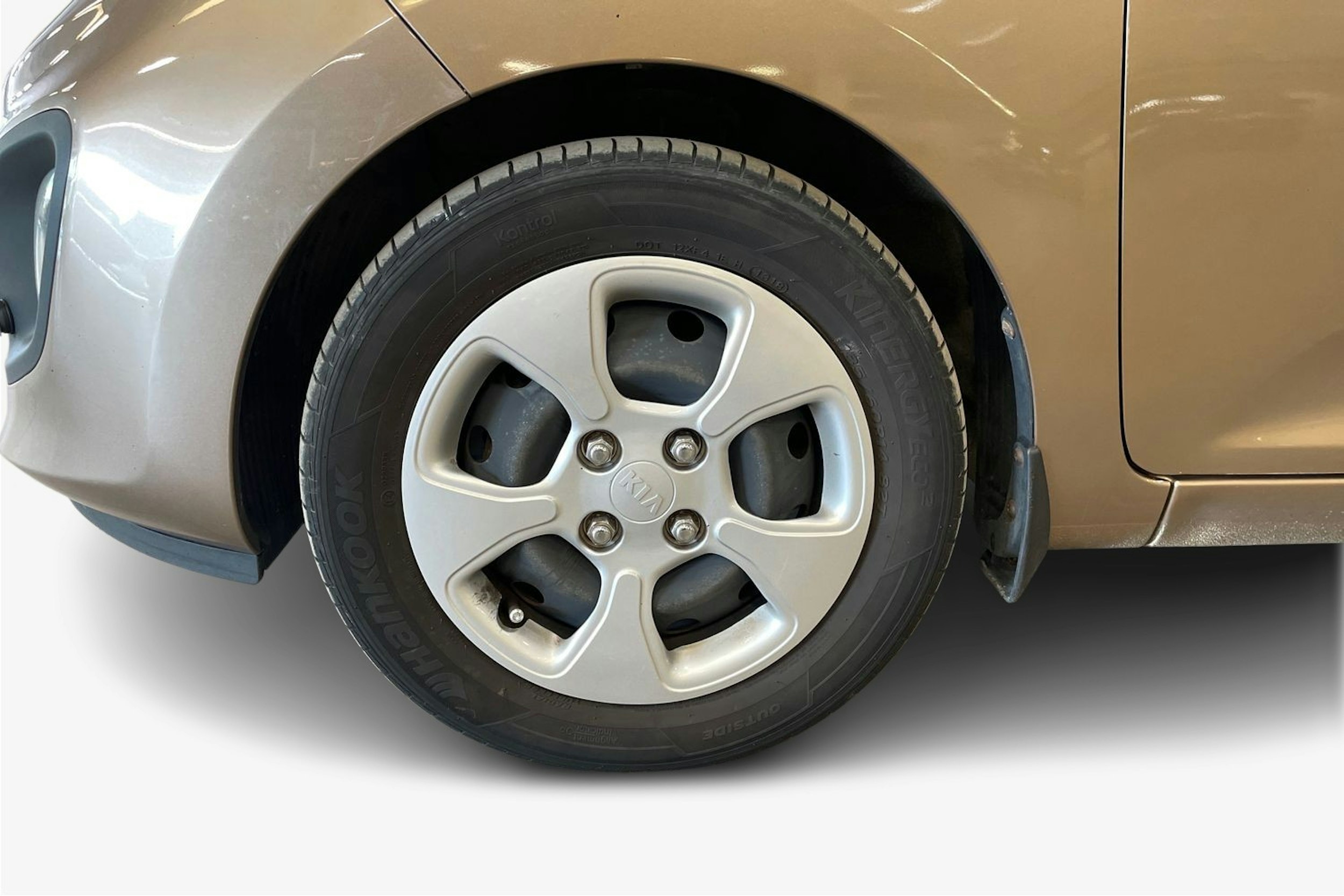 Ruskea (beige) Kia Picanto 2014 kuva 11.