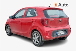 punainen Kia Picanto 2018 kuva 2.