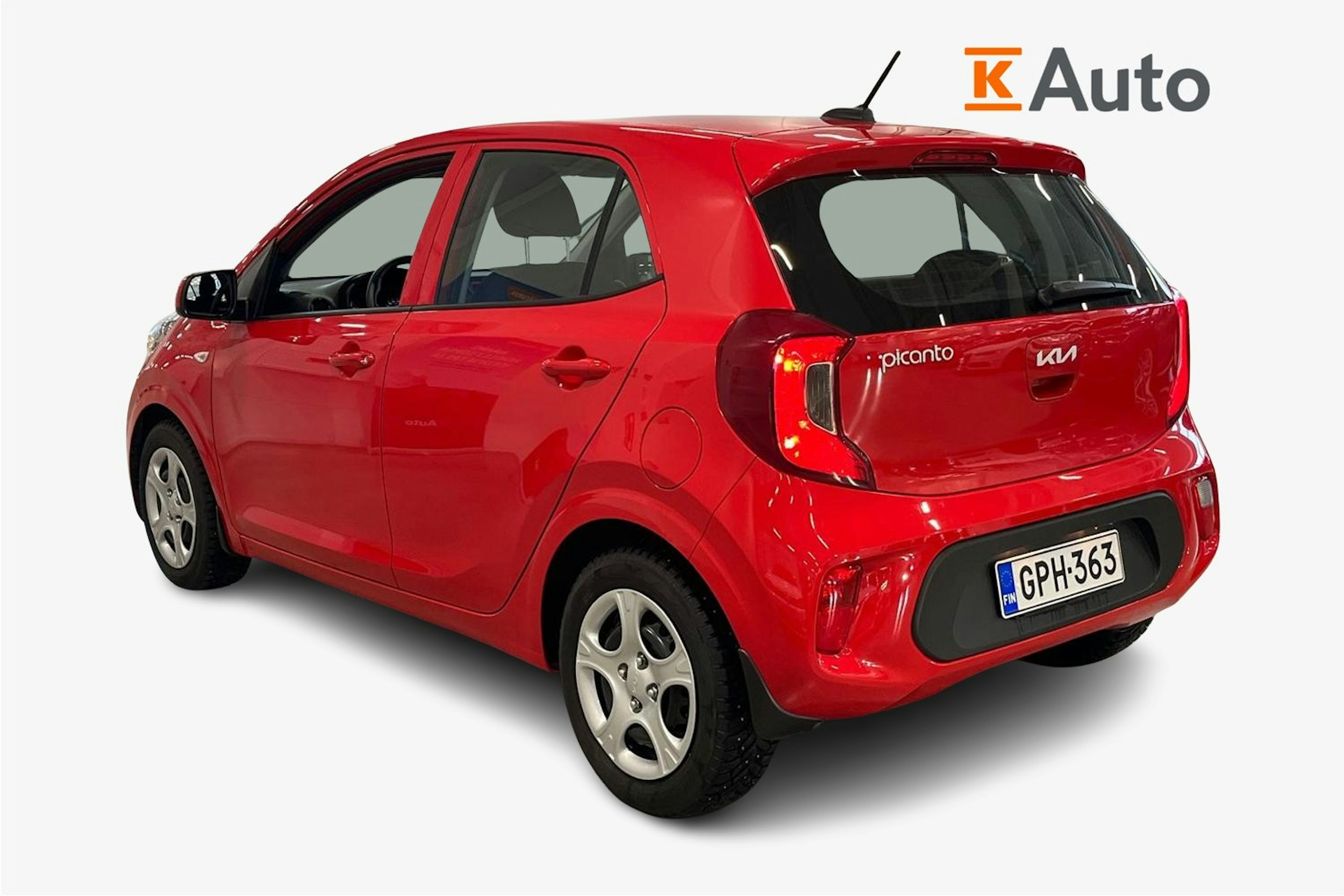 punainen Kia Picanto 2022 kuva 2.