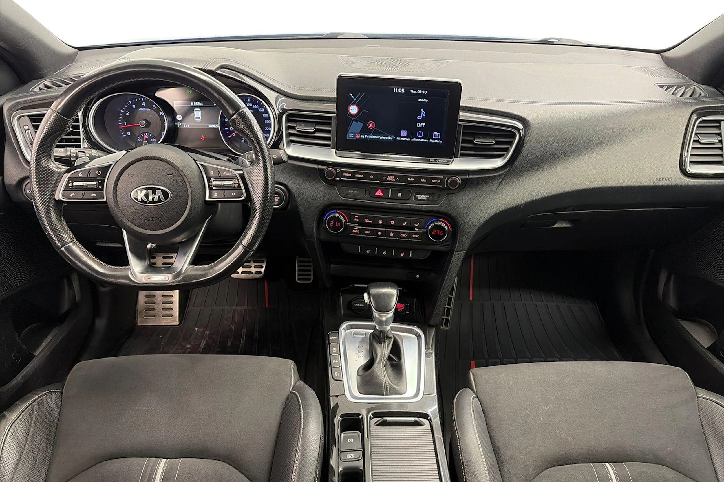 sininen Kia ProCeed 2019 kuva 7.