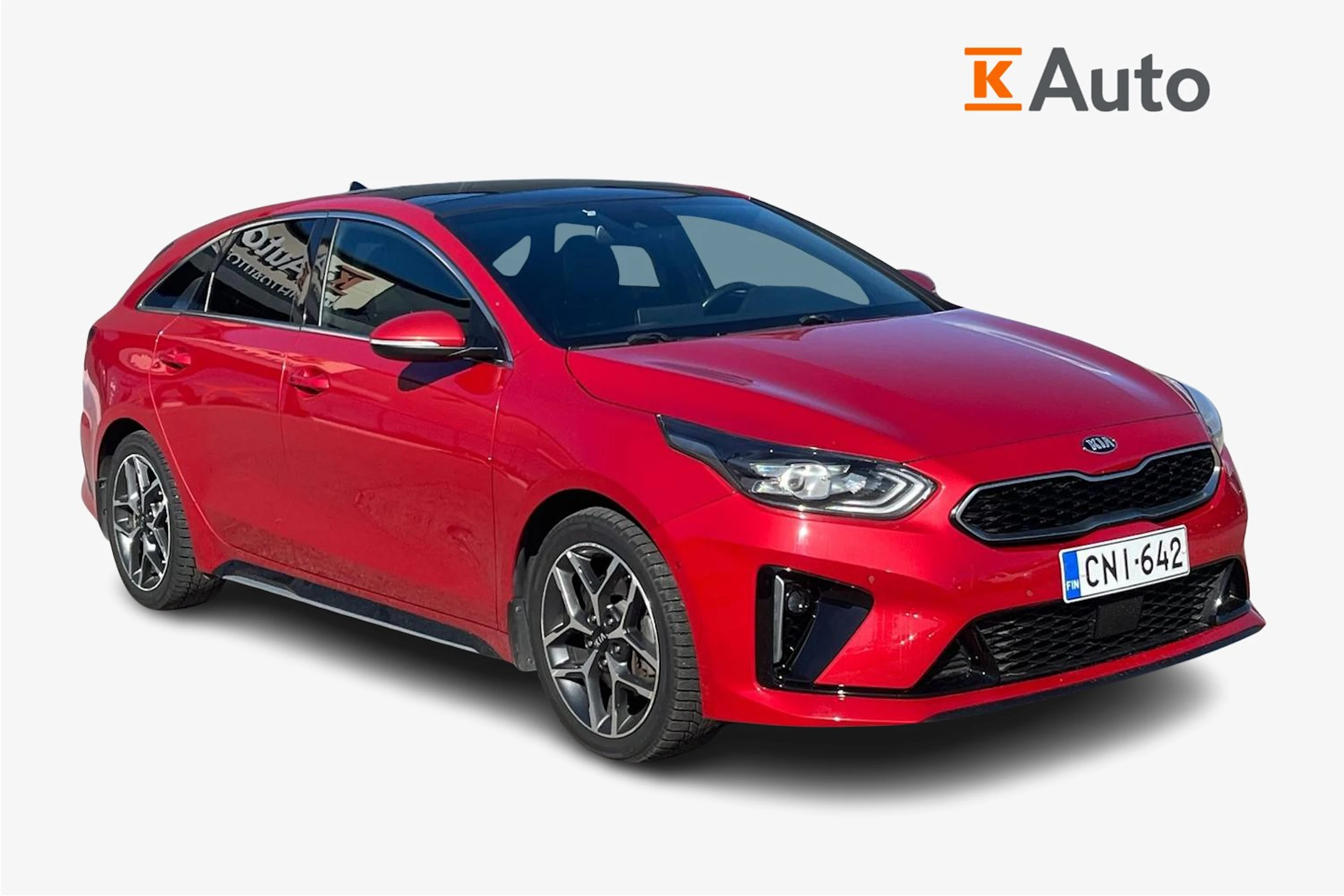 punainen Kia ProCeed 2020 kuva 1.
