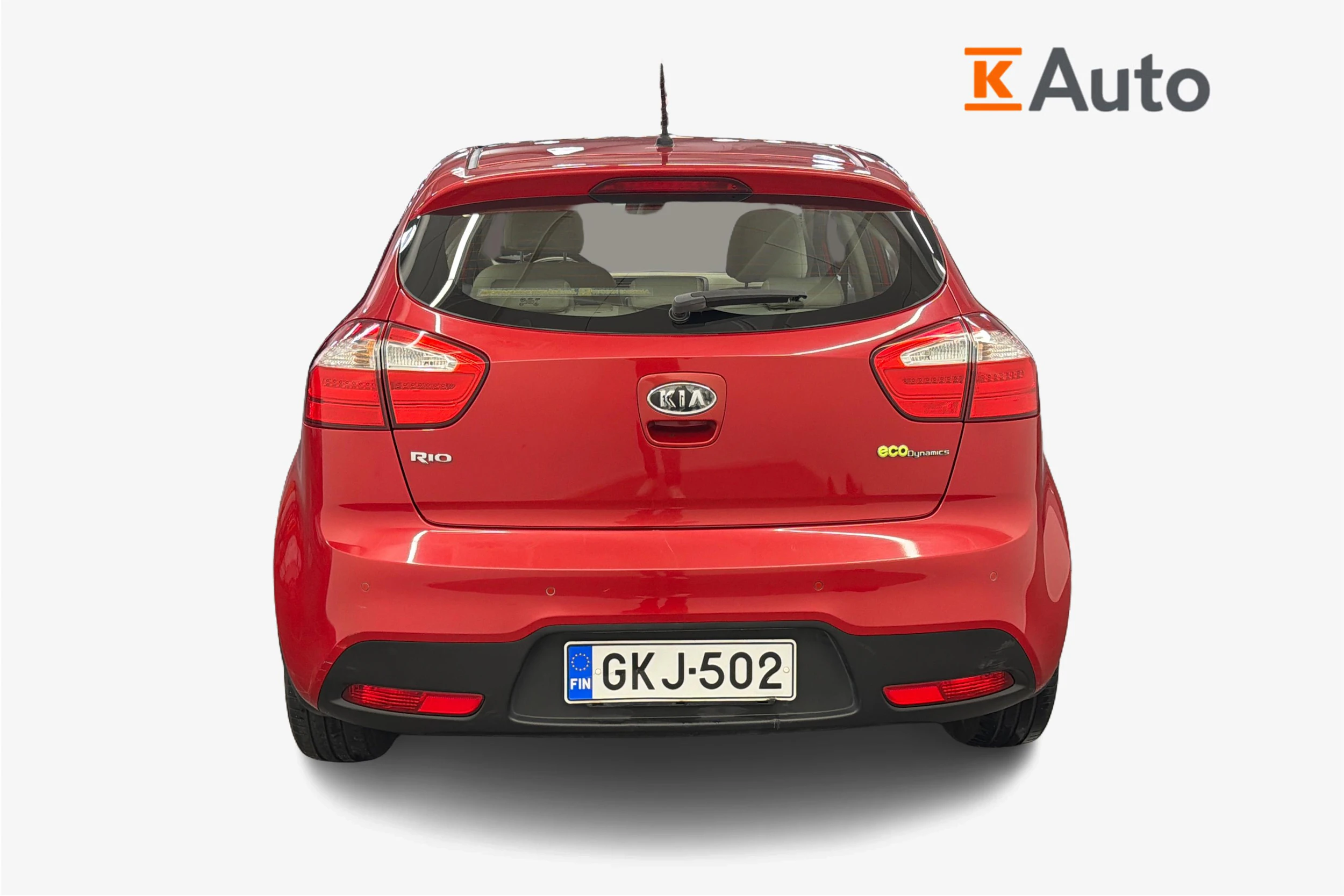 Punainen Kia Rio 2012 kuva 3.