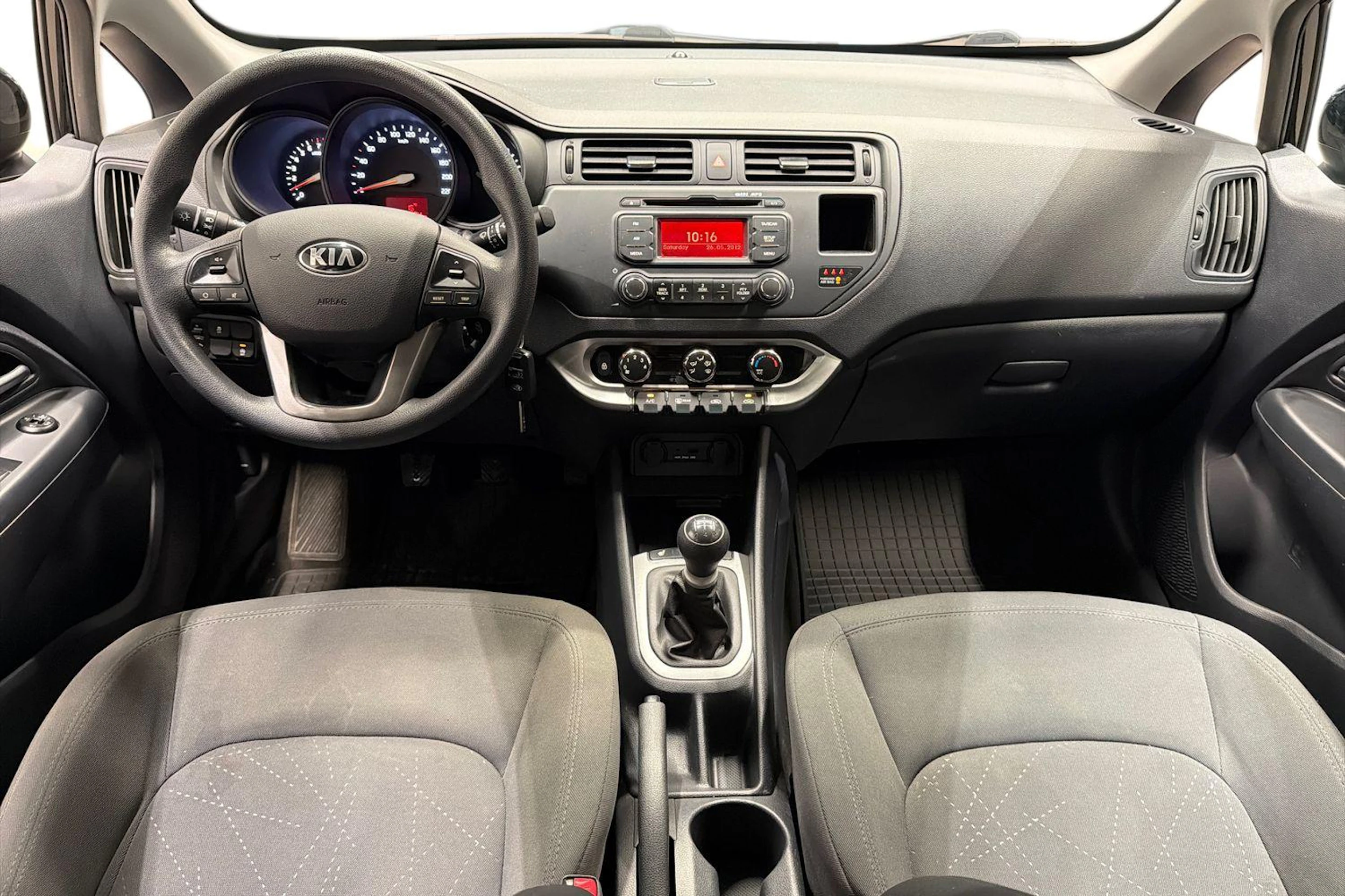 Musta Kia Rio 2013 kuva 7.