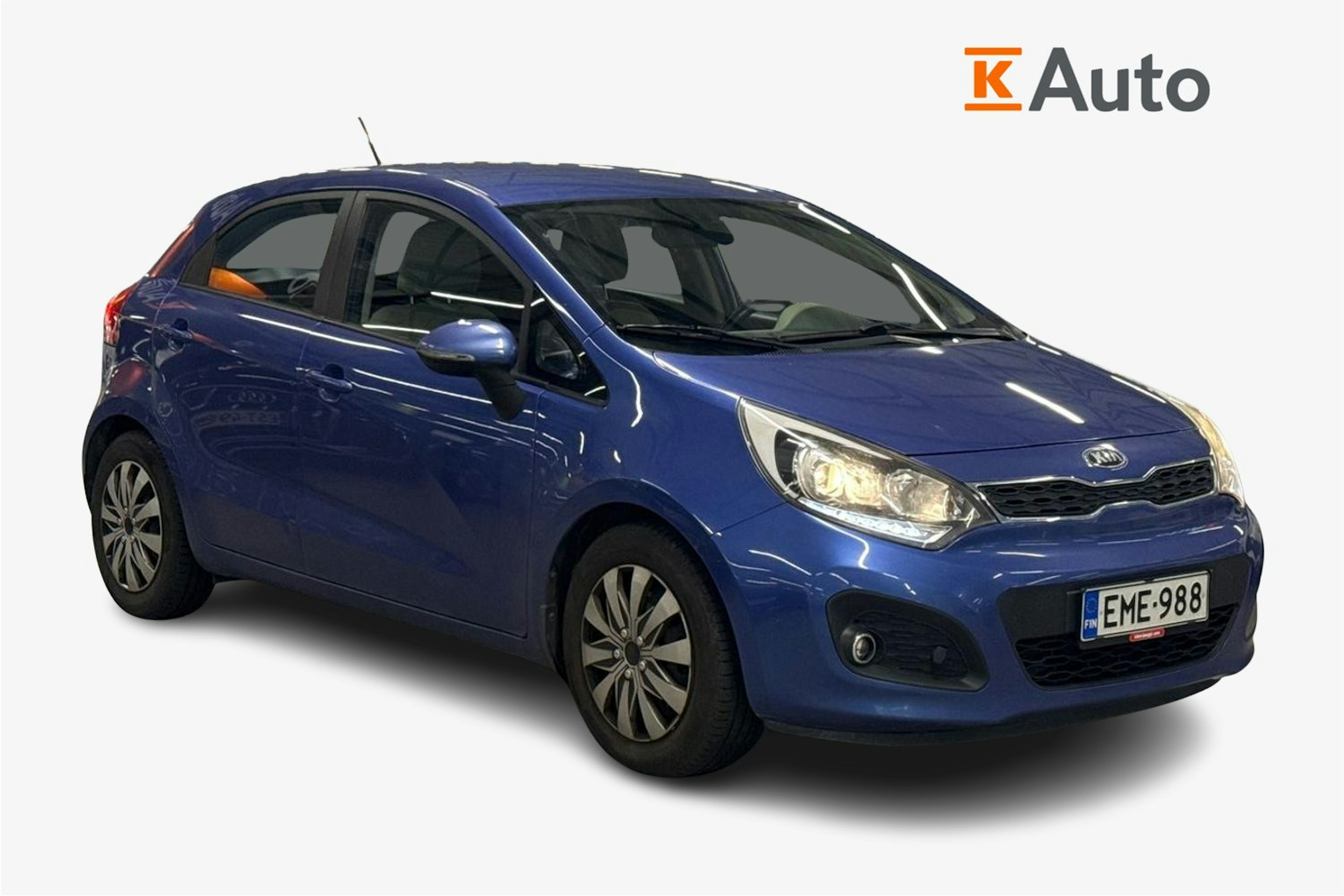 sininen Kia Rio 2013 kuva 1.