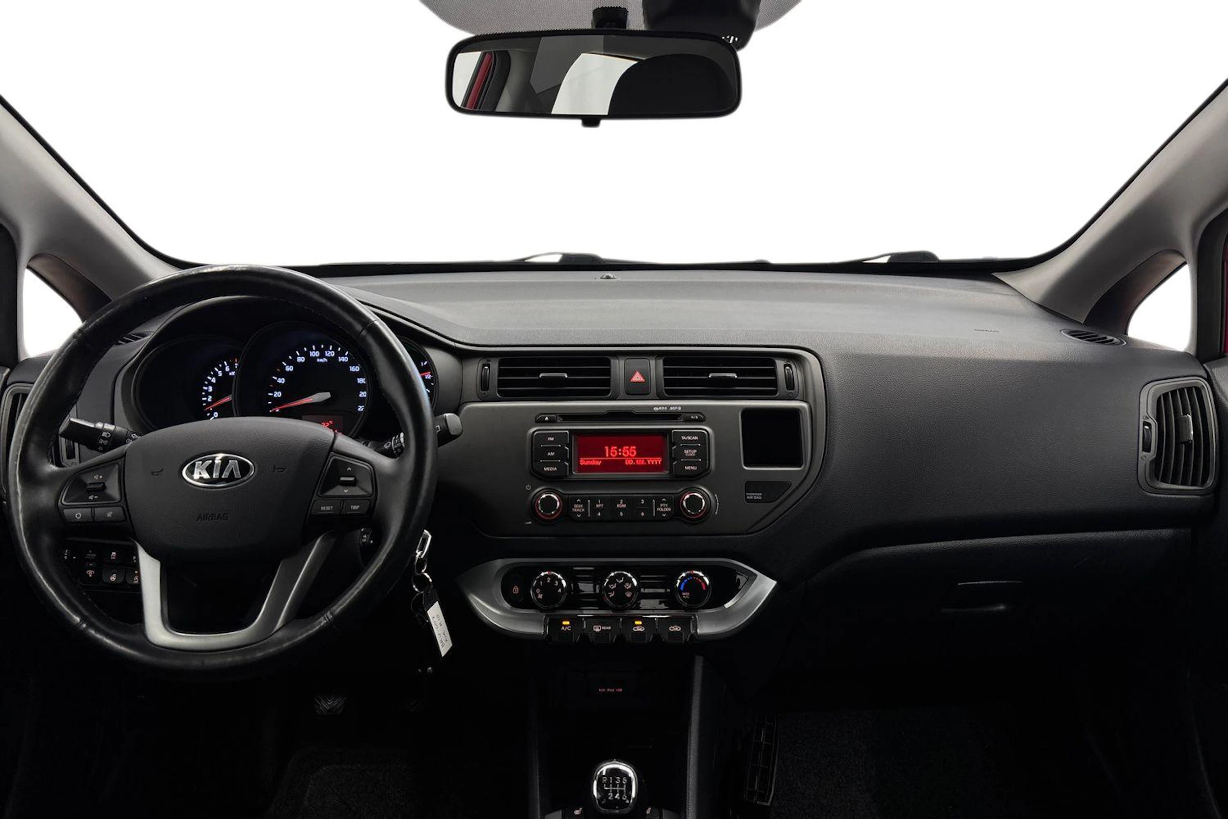 punainen Kia Rio 2014 kuva 7.