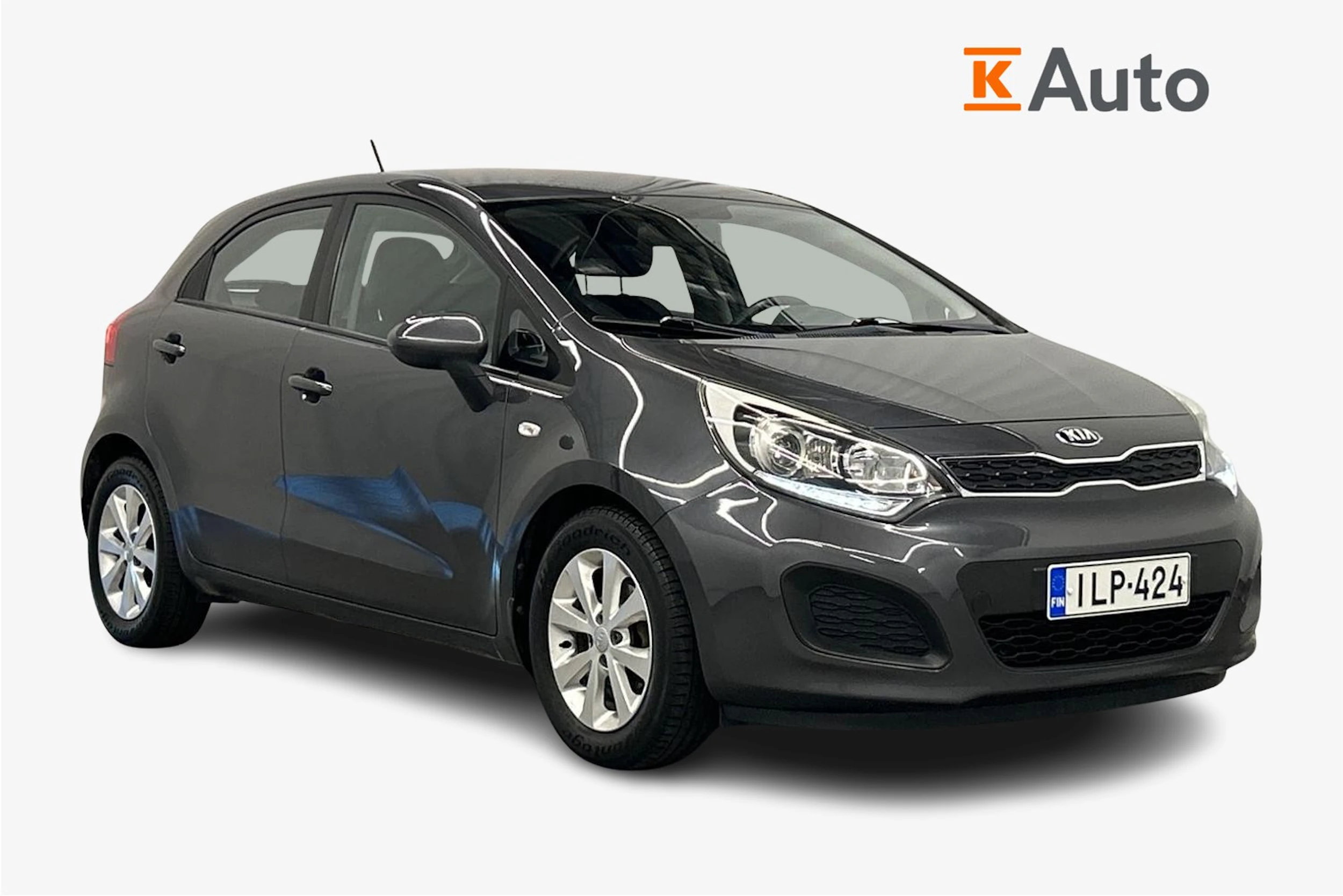 harmaa Kia Rio 2014 kuva 1.