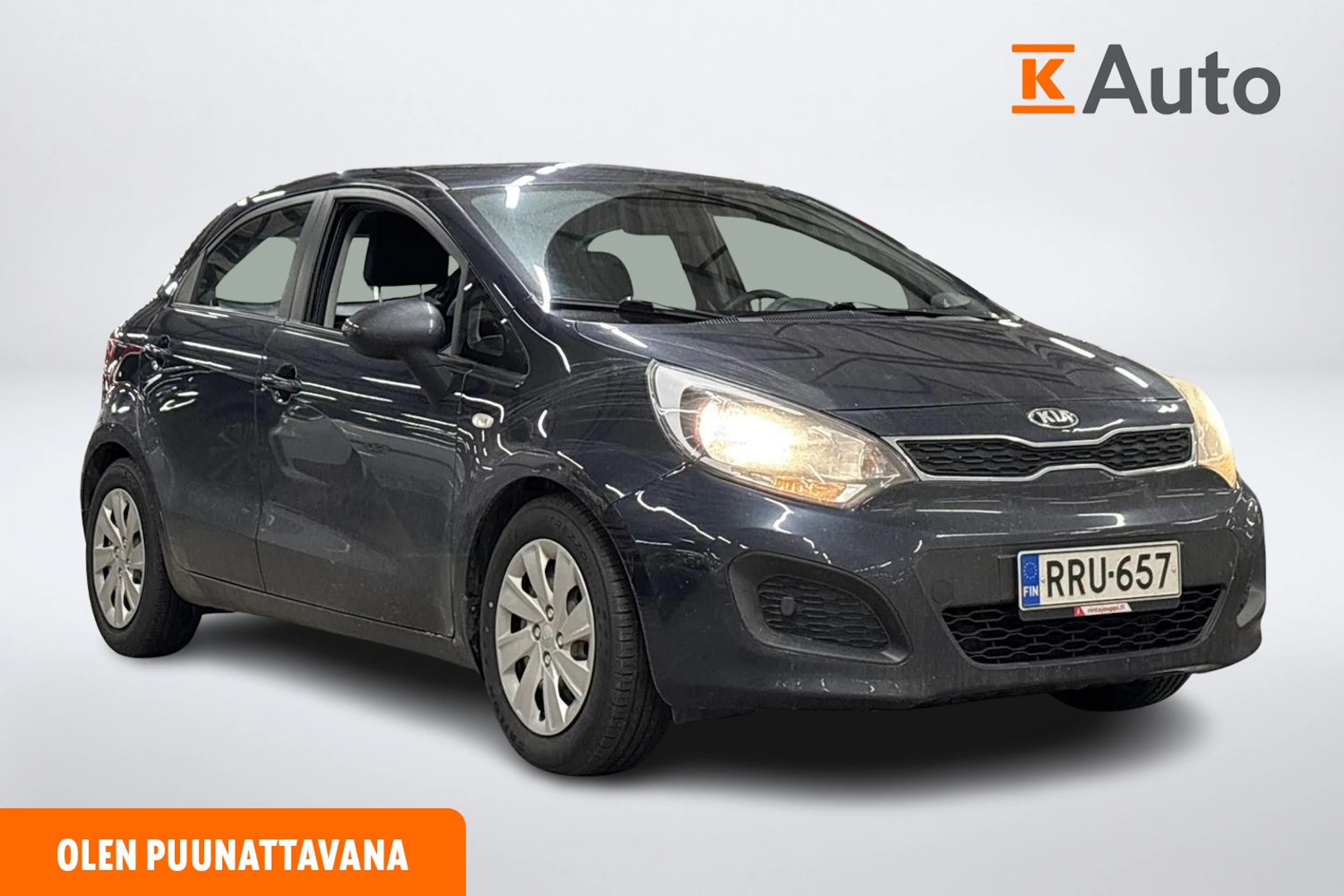 sininen Kia Rio 2014 kuva 1.