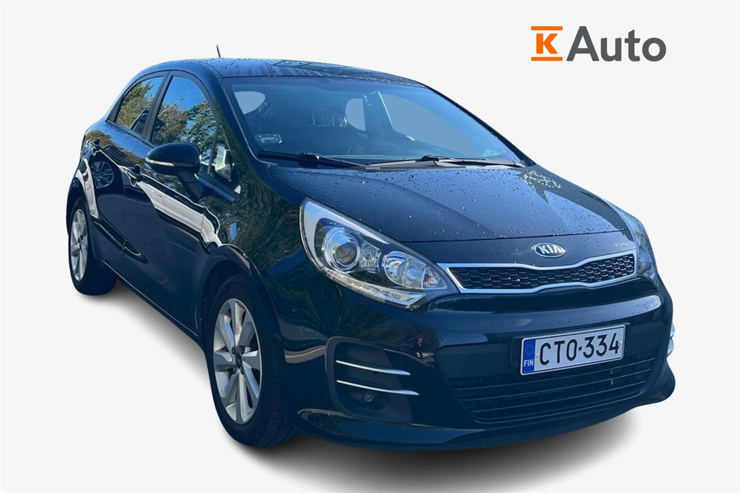 musta Kia Rio 2015 kuva 1.