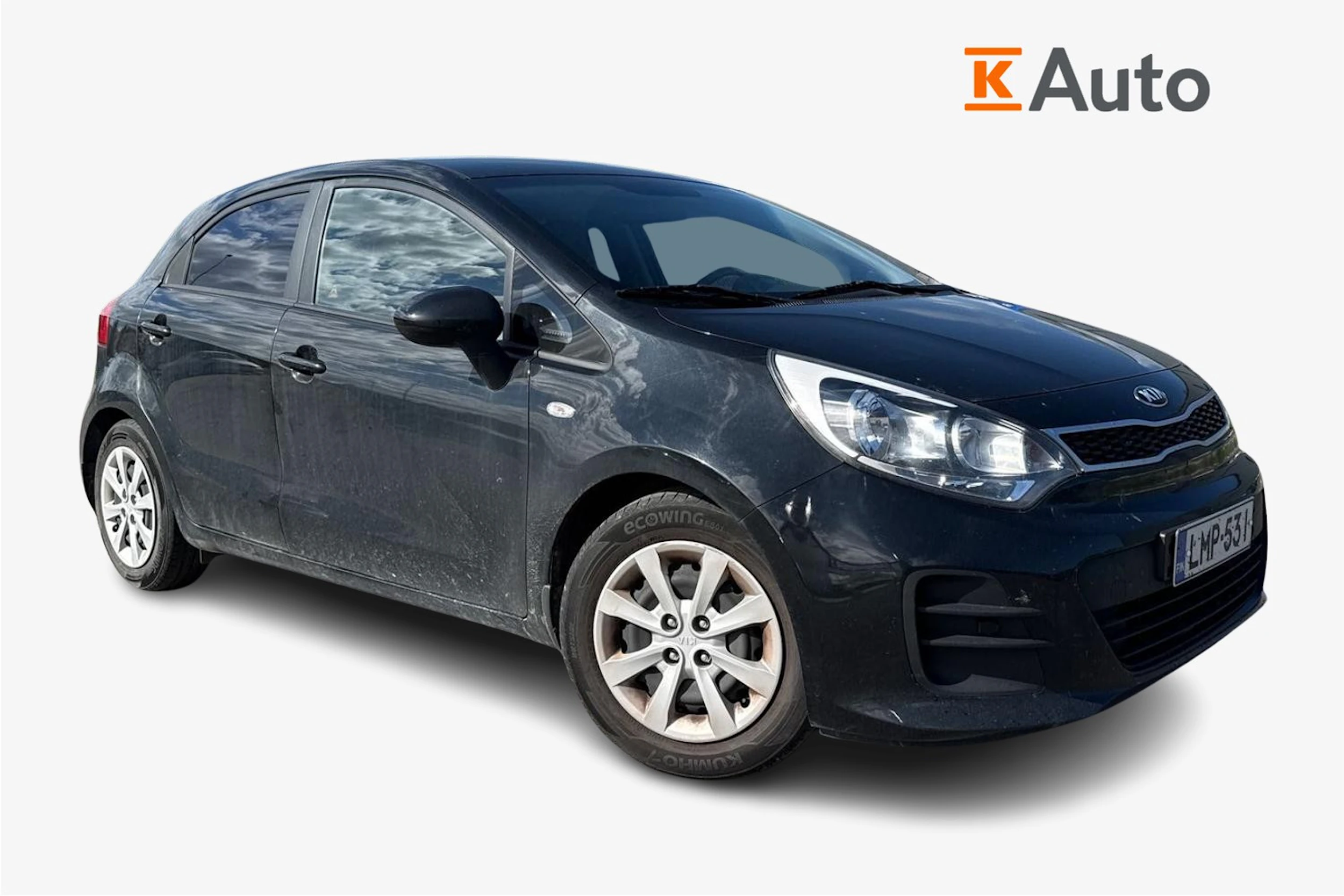musta Kia Rio 2015 kuva 1.