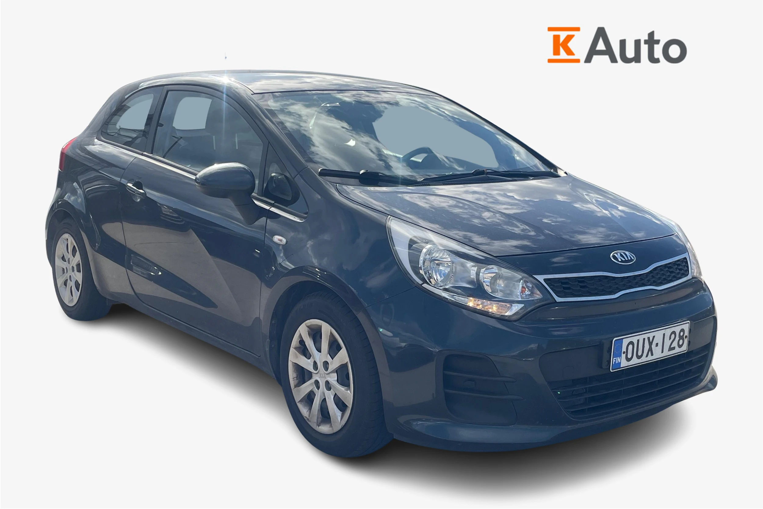 sininen Kia Rio 2015 kuva 1.