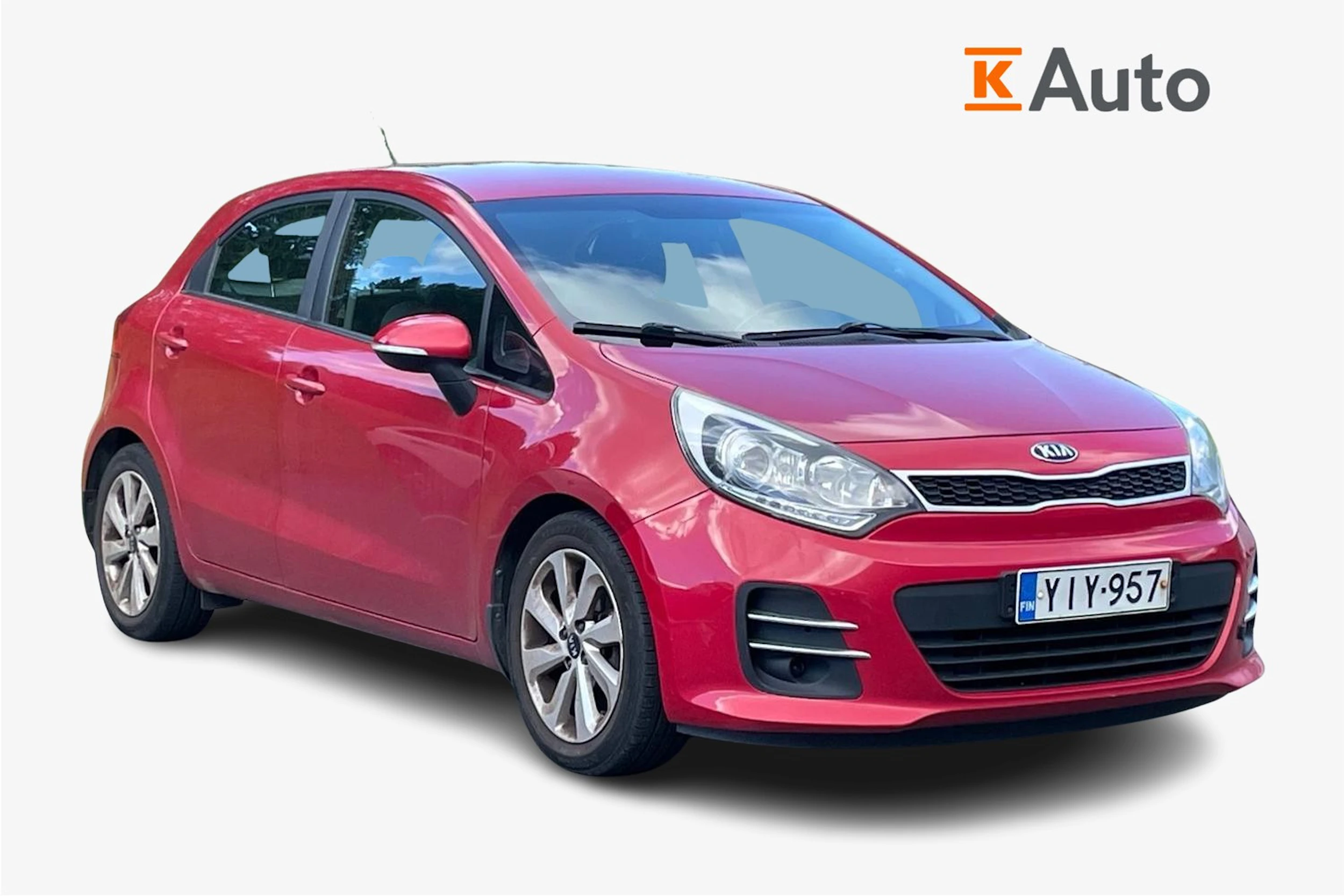 Punainen Kia Rio 2016 kuva 1.
