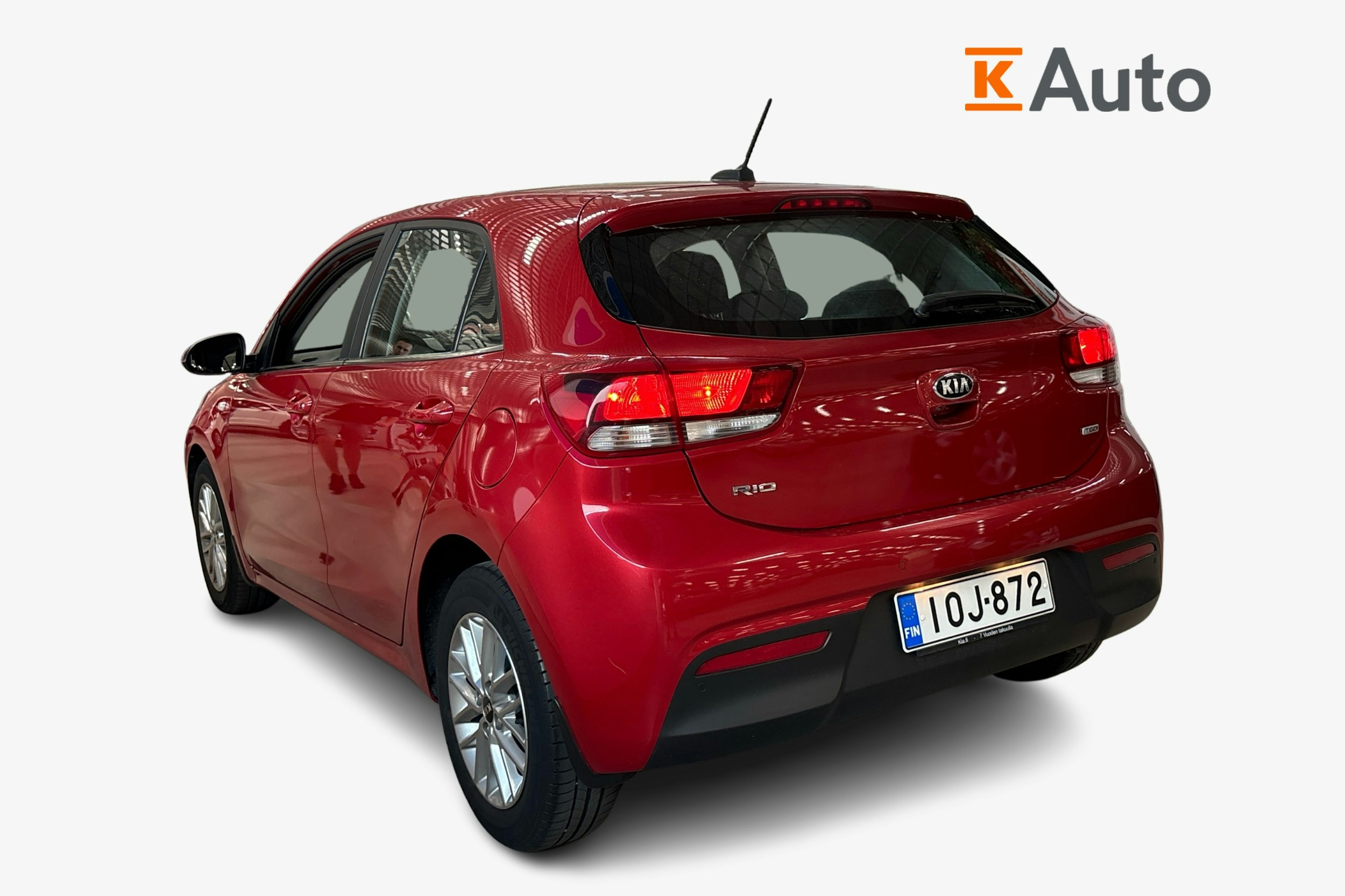 Punainen Kia Rio 2018 kuva 2.