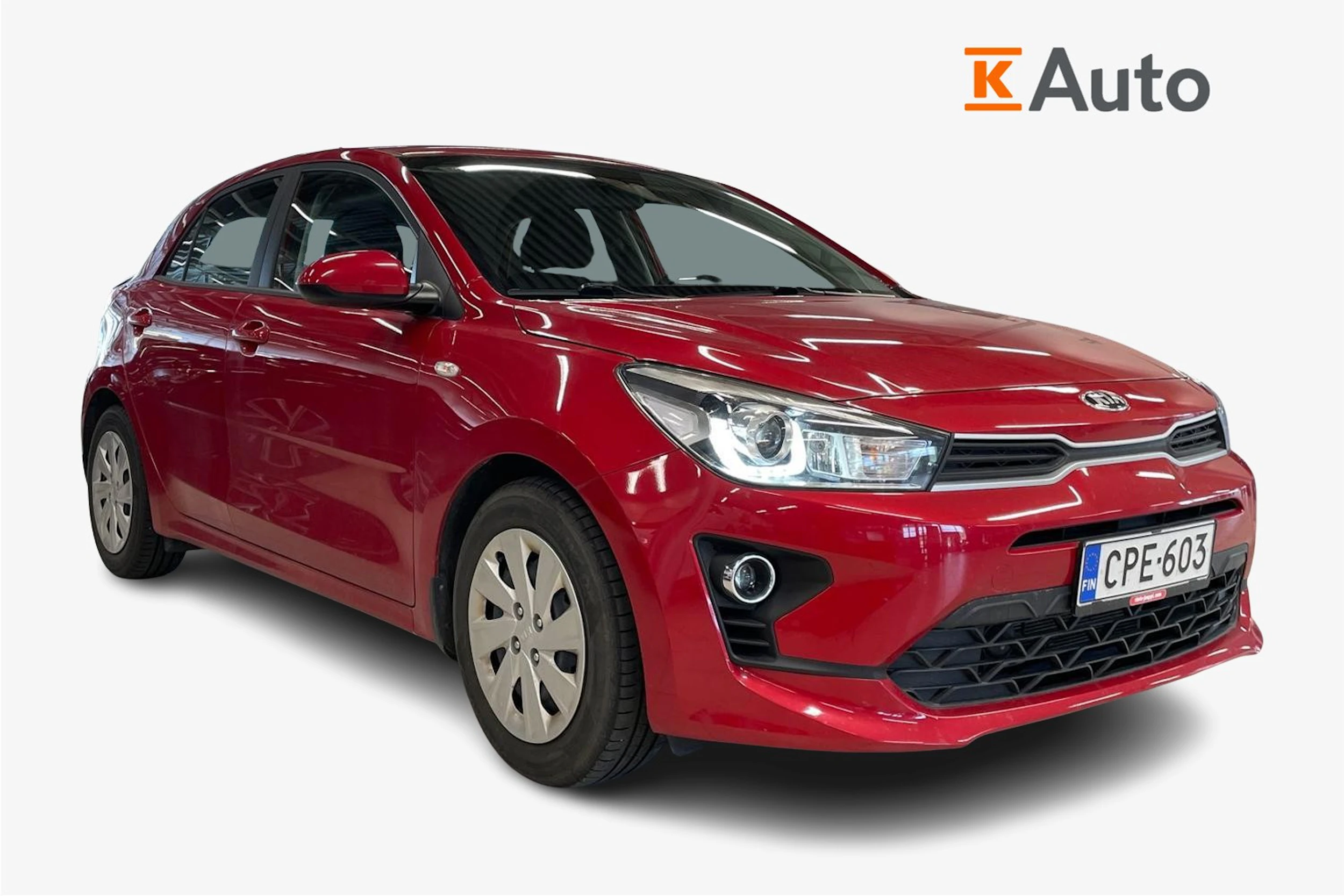 Punainen Kia Rio 2021 kuva 1.