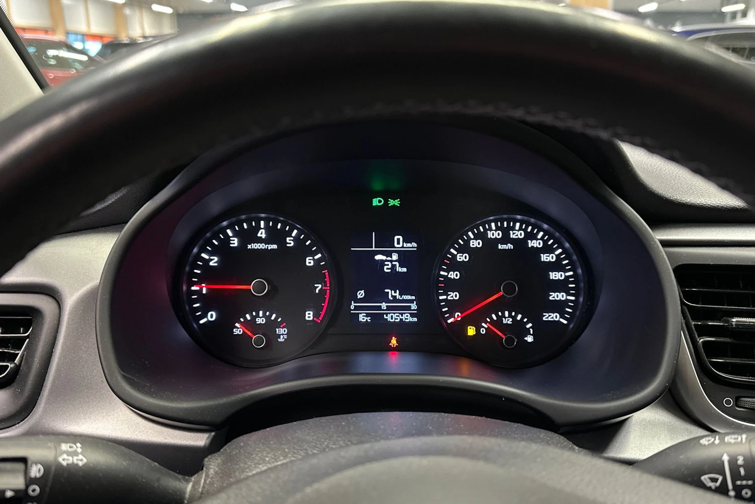 valkoinen Kia Rio 2022 kuva 20.