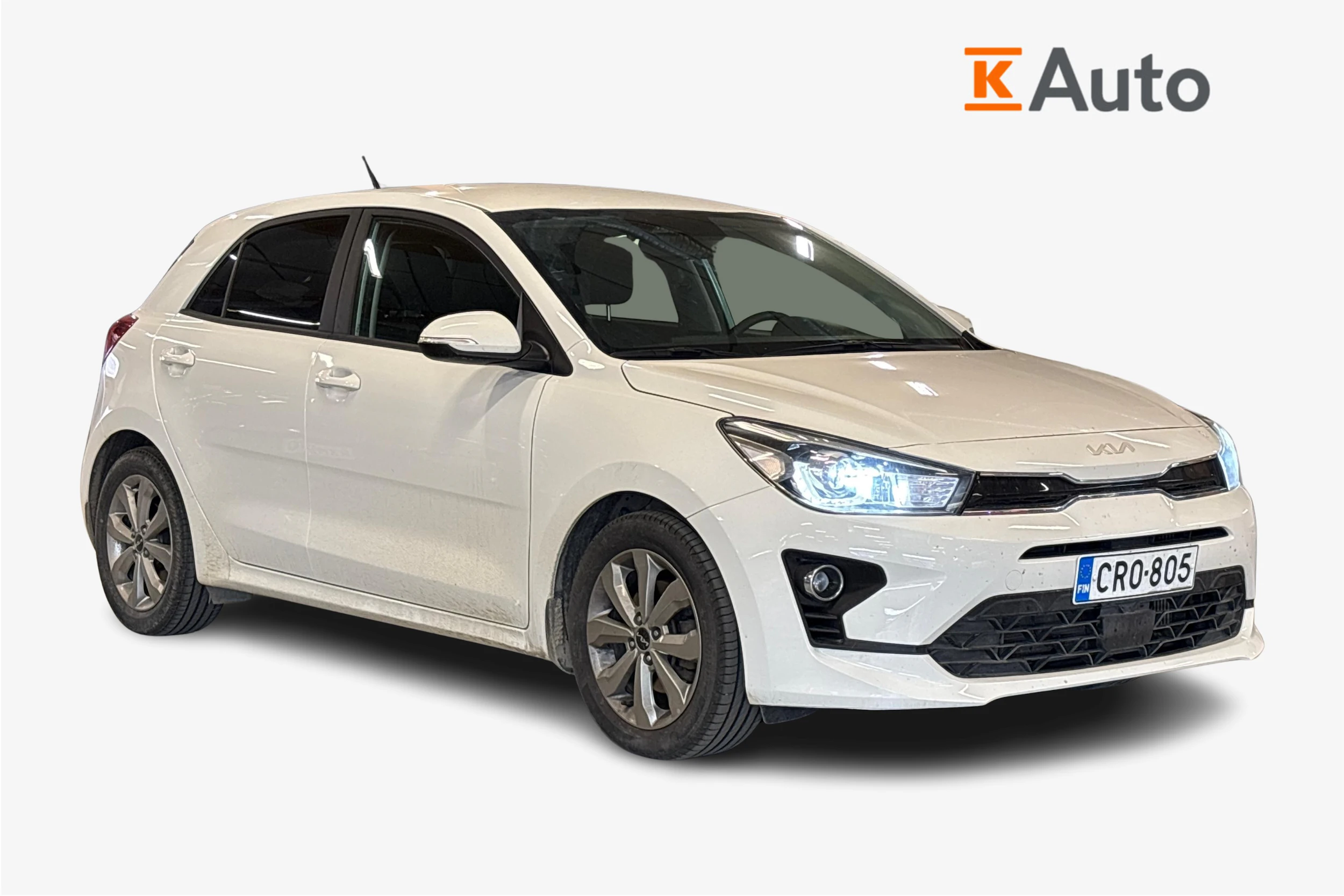 valkoinen Kia Rio 2024 kuva 1.