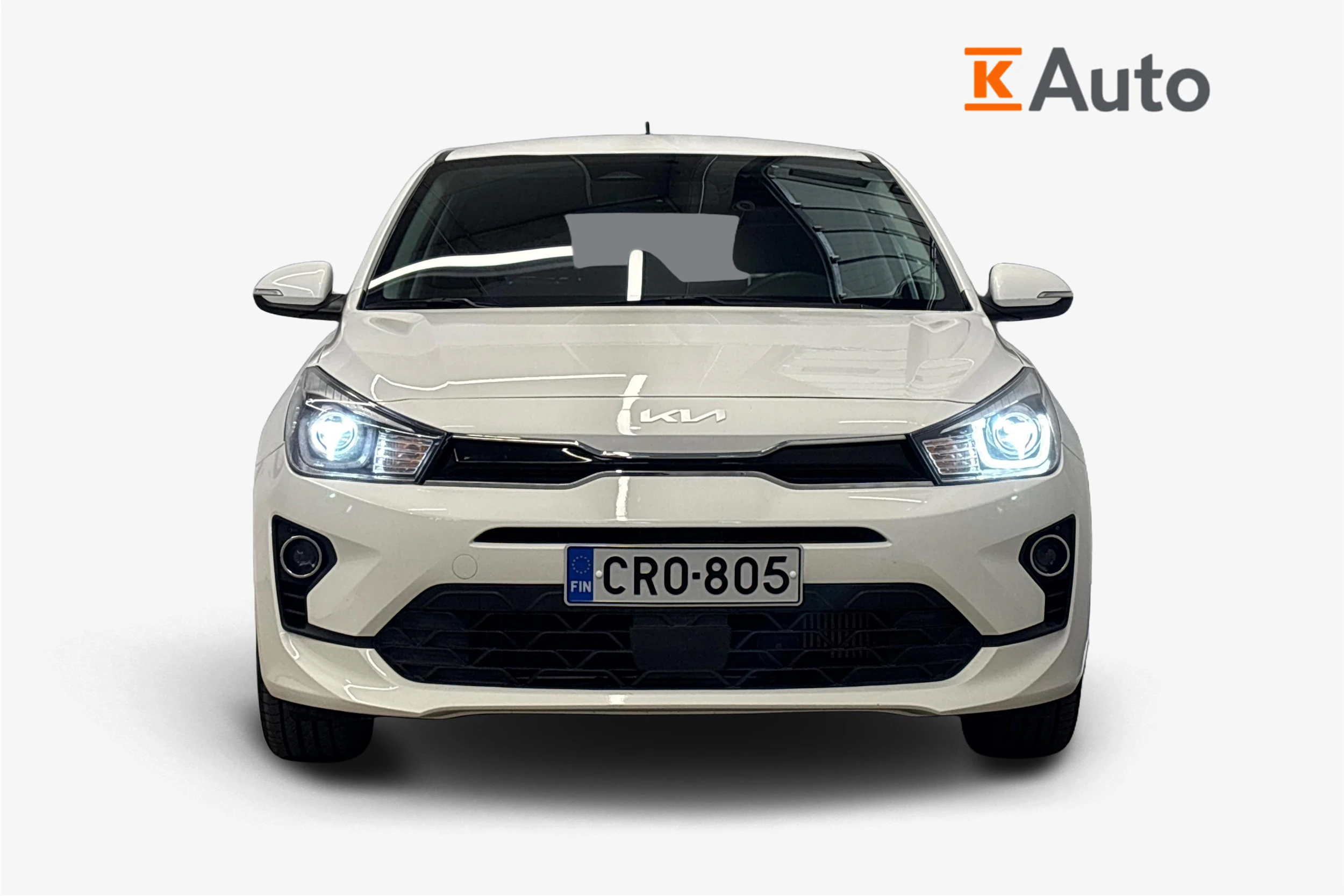 valkoinen Kia Rio 2024 kuva 5.