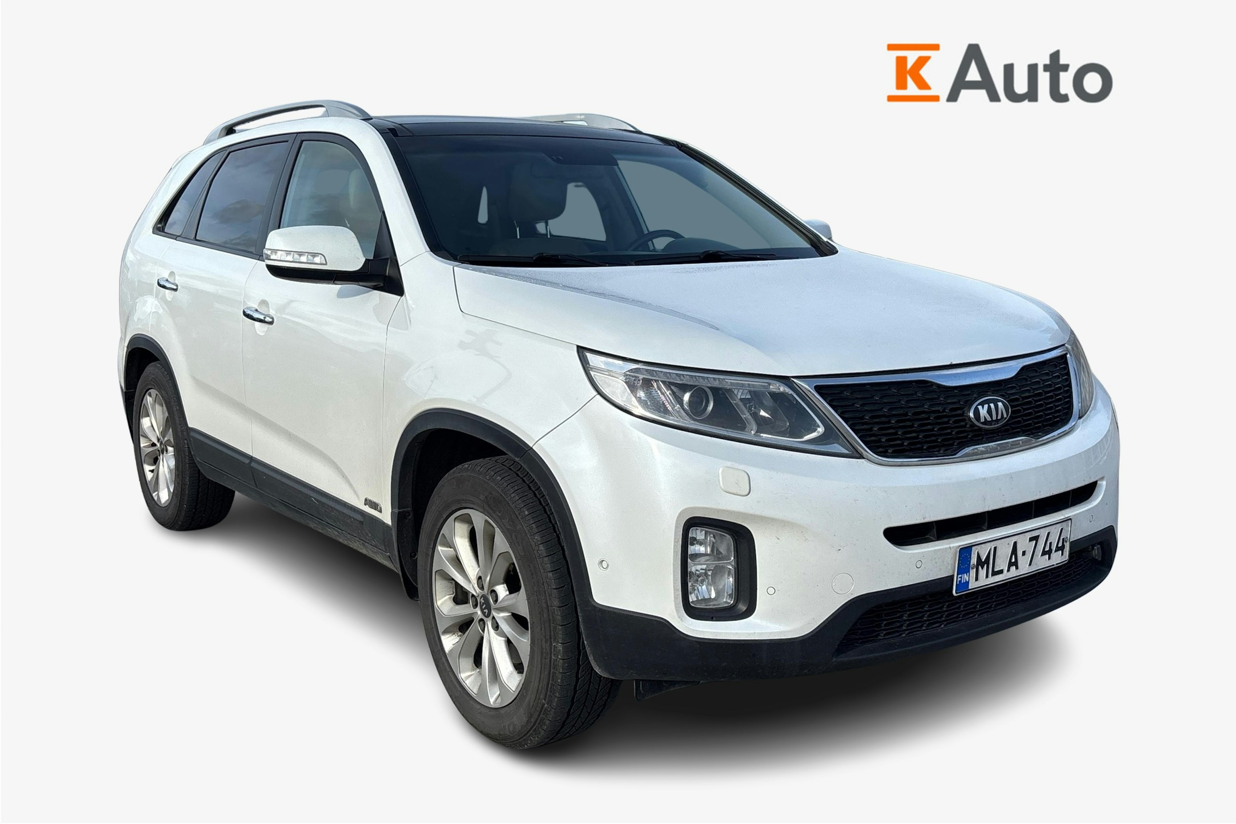 Valkoinen Kia Sorento 2013 kuva 2.