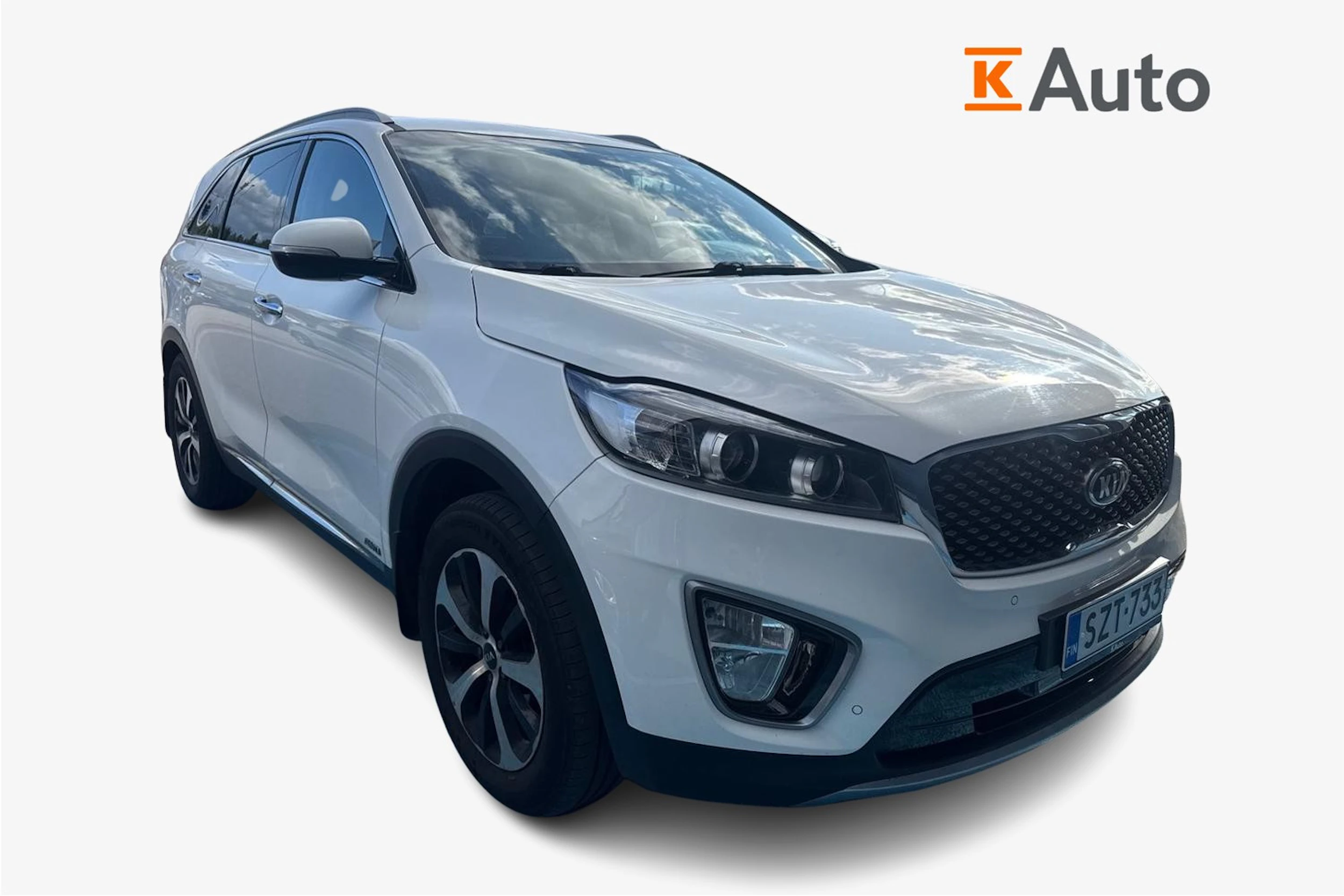 valkoinen Kia Sorento 2016 kuva 1.