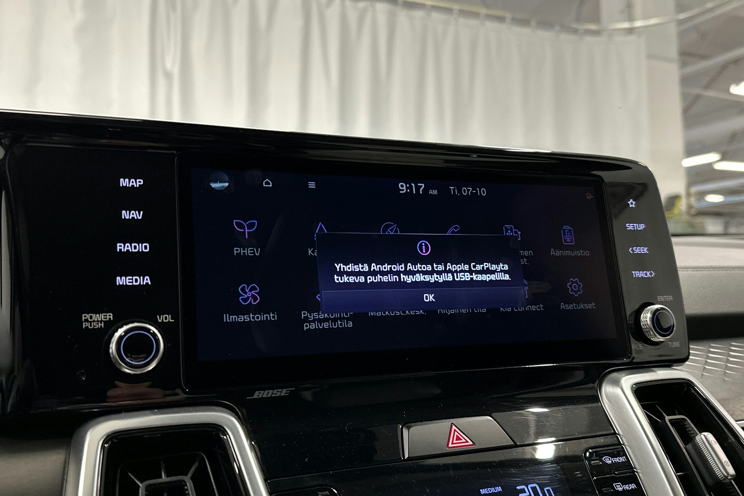 sininen Kia Sorento 2021 kuva 19.