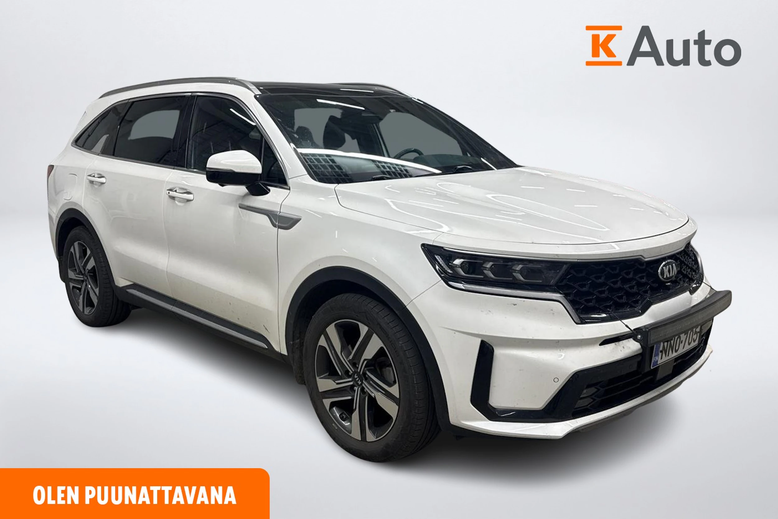 valkoinen Kia Sorento 2021 kuva 1.