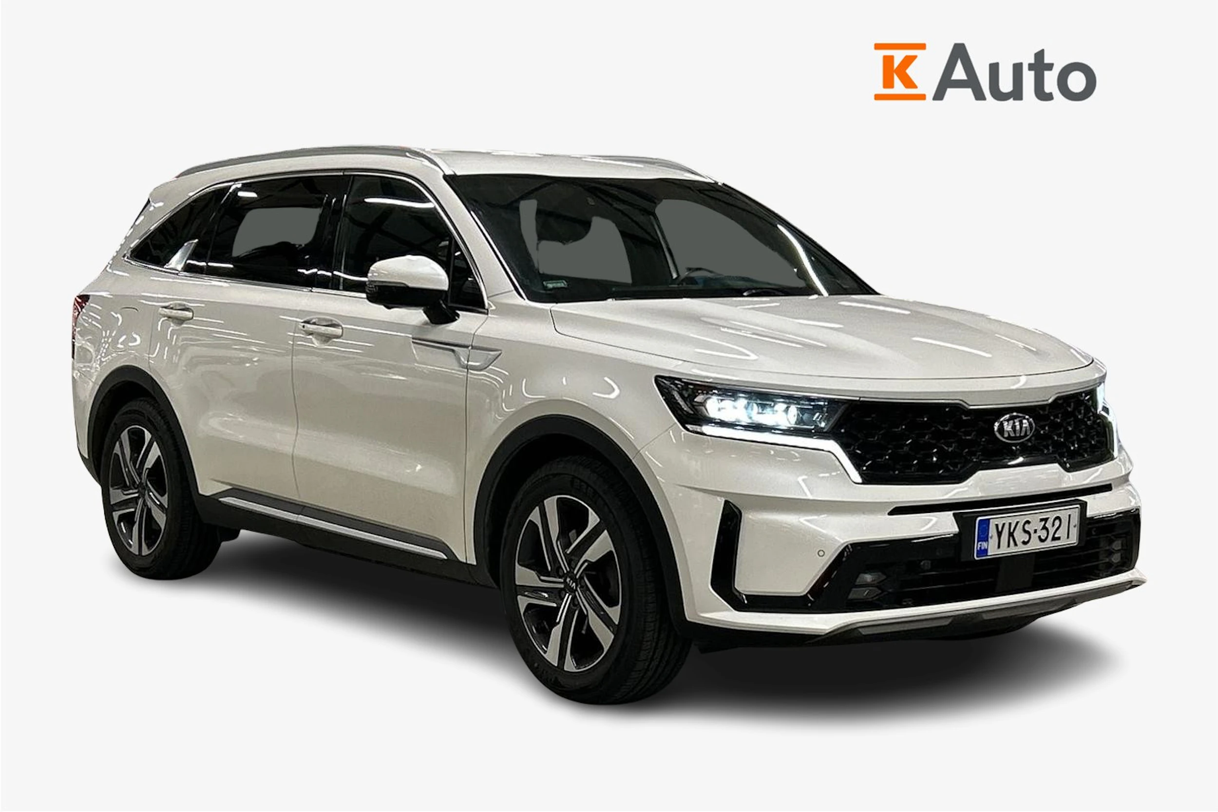 valkoinen Kia Sorento 2021 kuva 1.