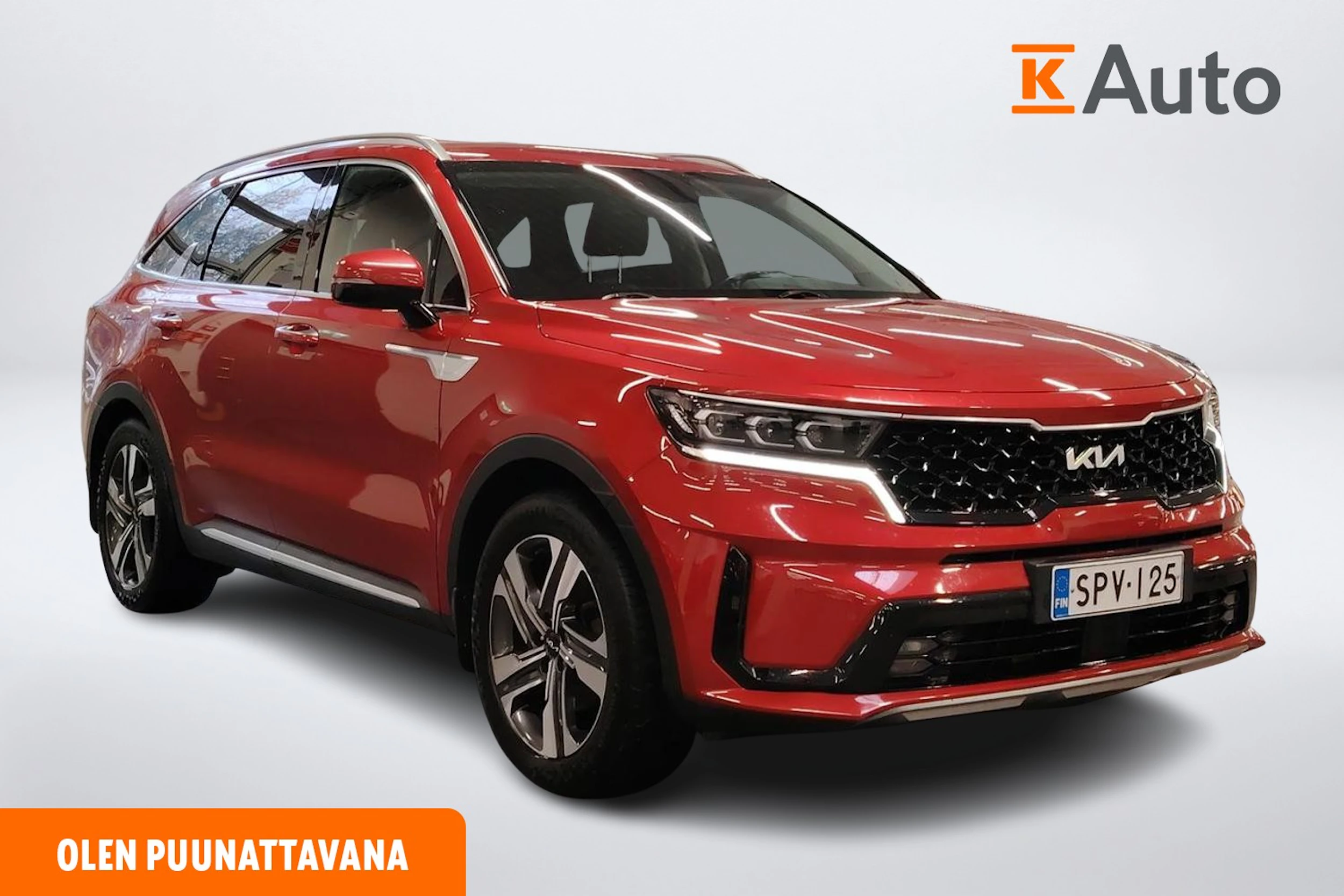 punainen Kia Sorento 2023 kuva 1.