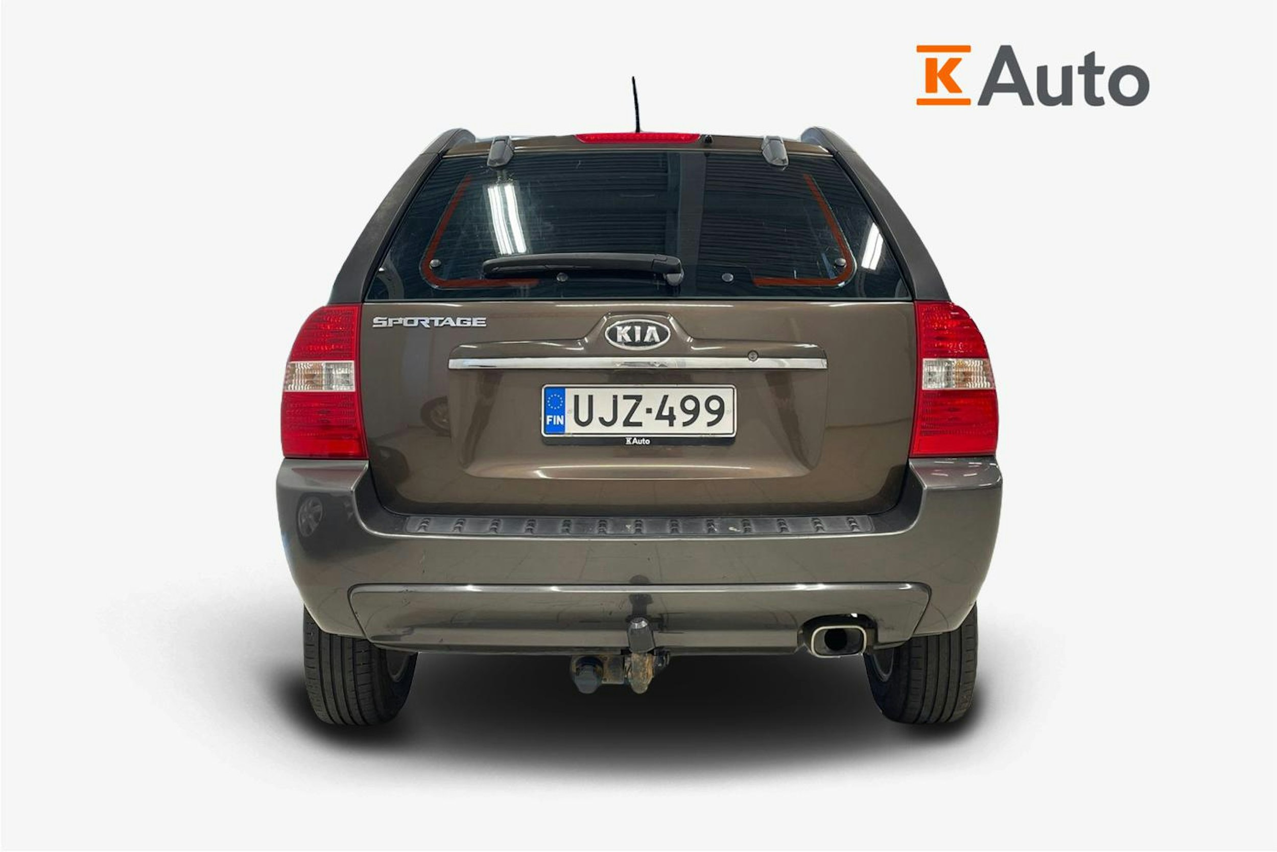 Ruskea (beige) Kia Sportage 2007 kuva 3.