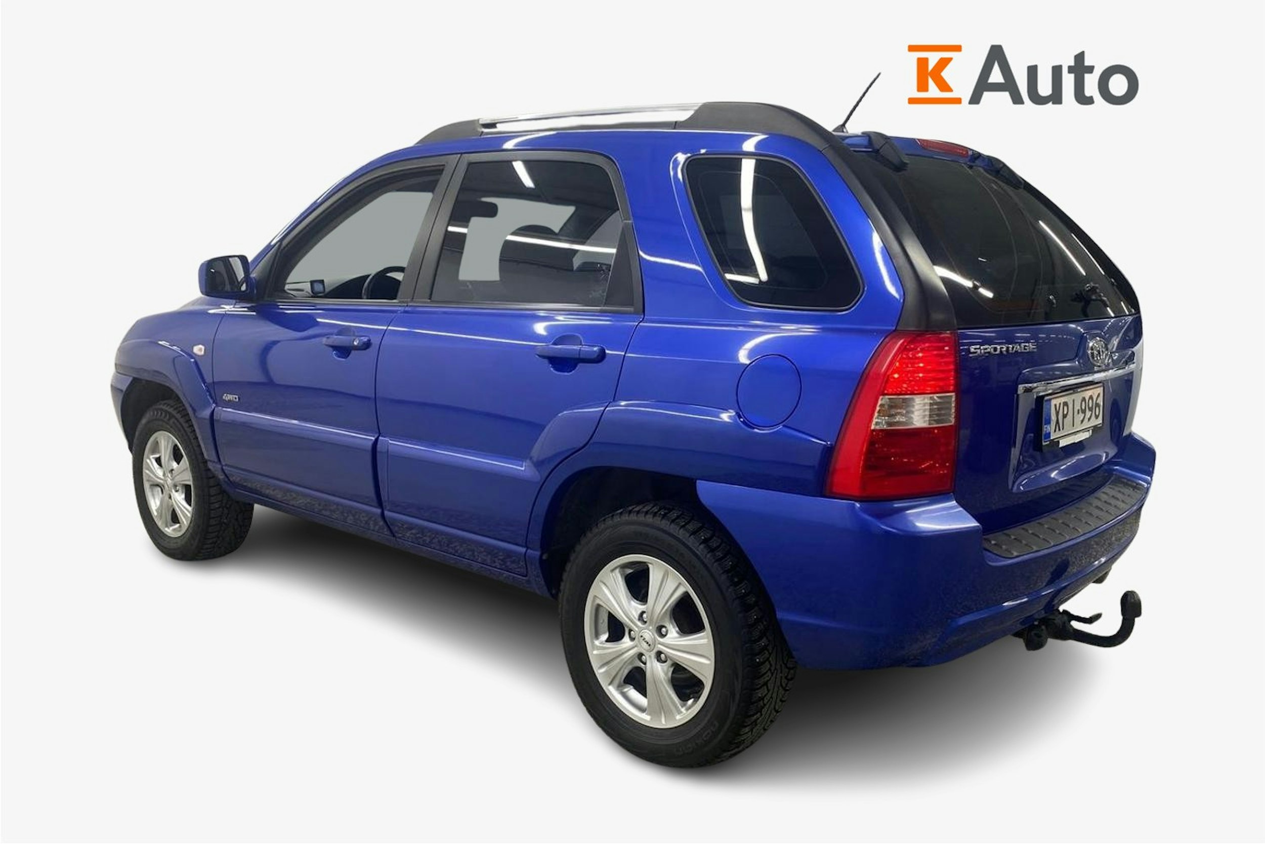 Sininen Kia Sportage 2008 kuva 2.