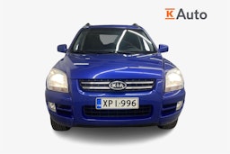 Sininen Kia Sportage 2008 kuva 4.