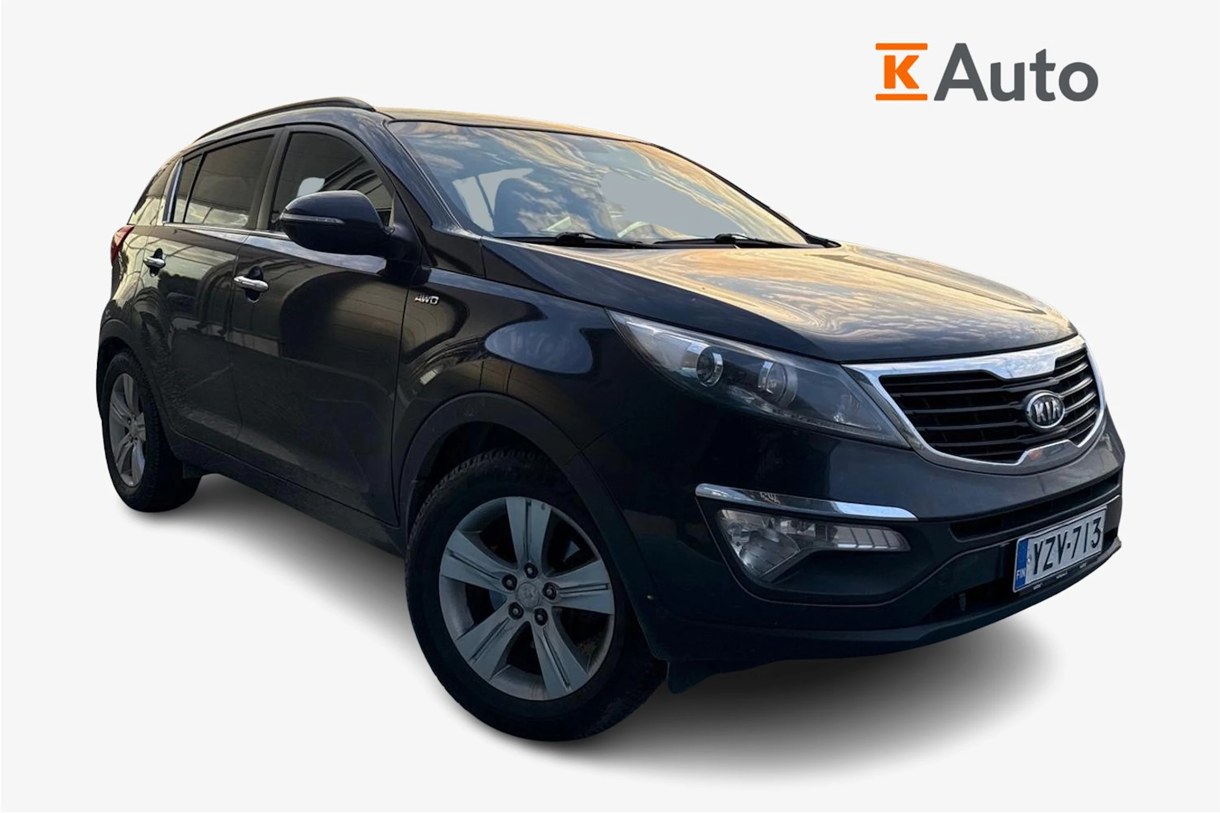 musta Kia Sportage 2010 kuva 1.