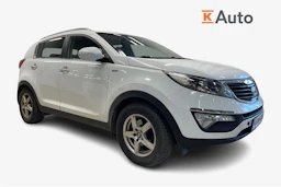 Valkoinen Kia Sportage 2012 kuva 1.