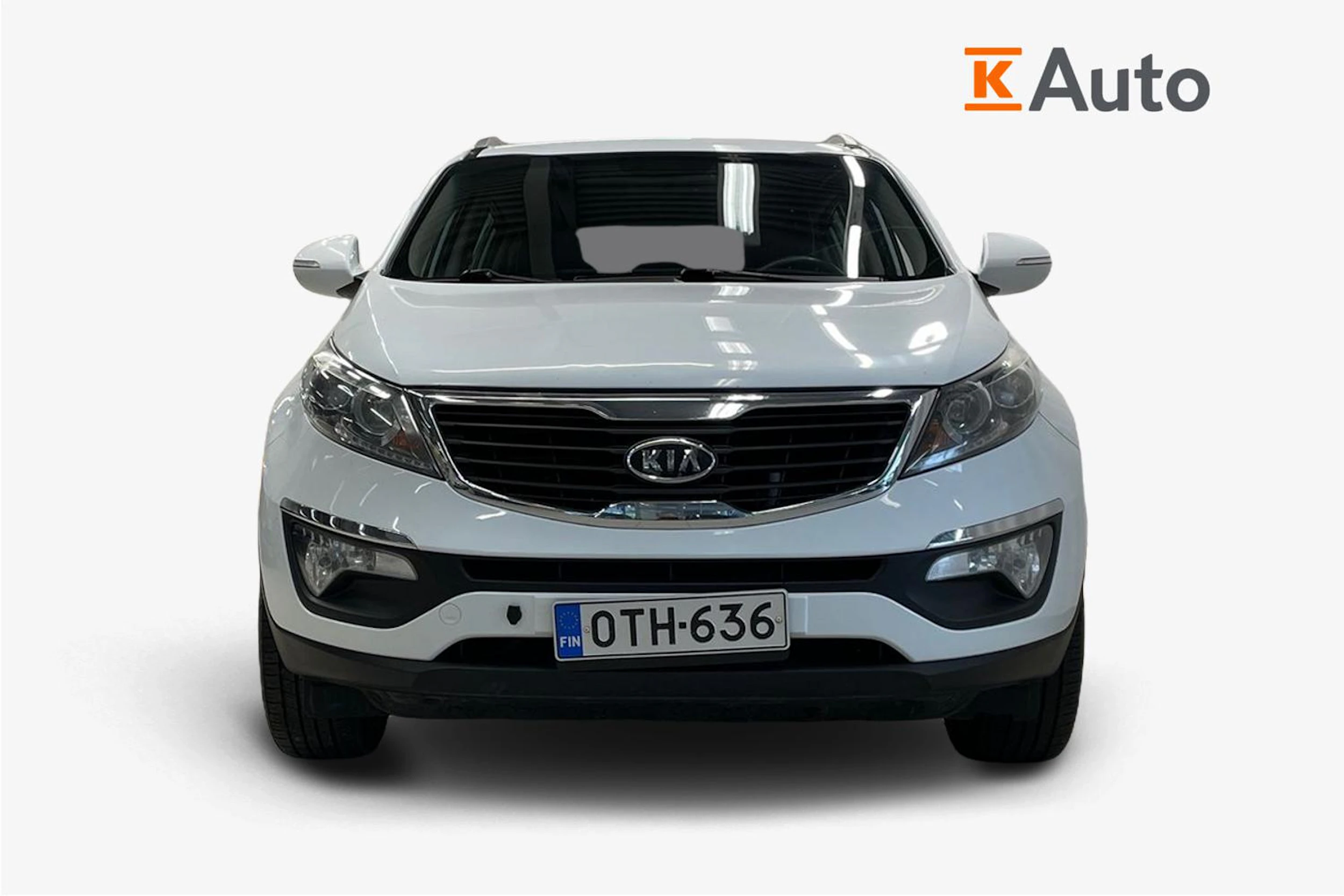 Valkoinen Kia Sportage 2012 kuva 4.