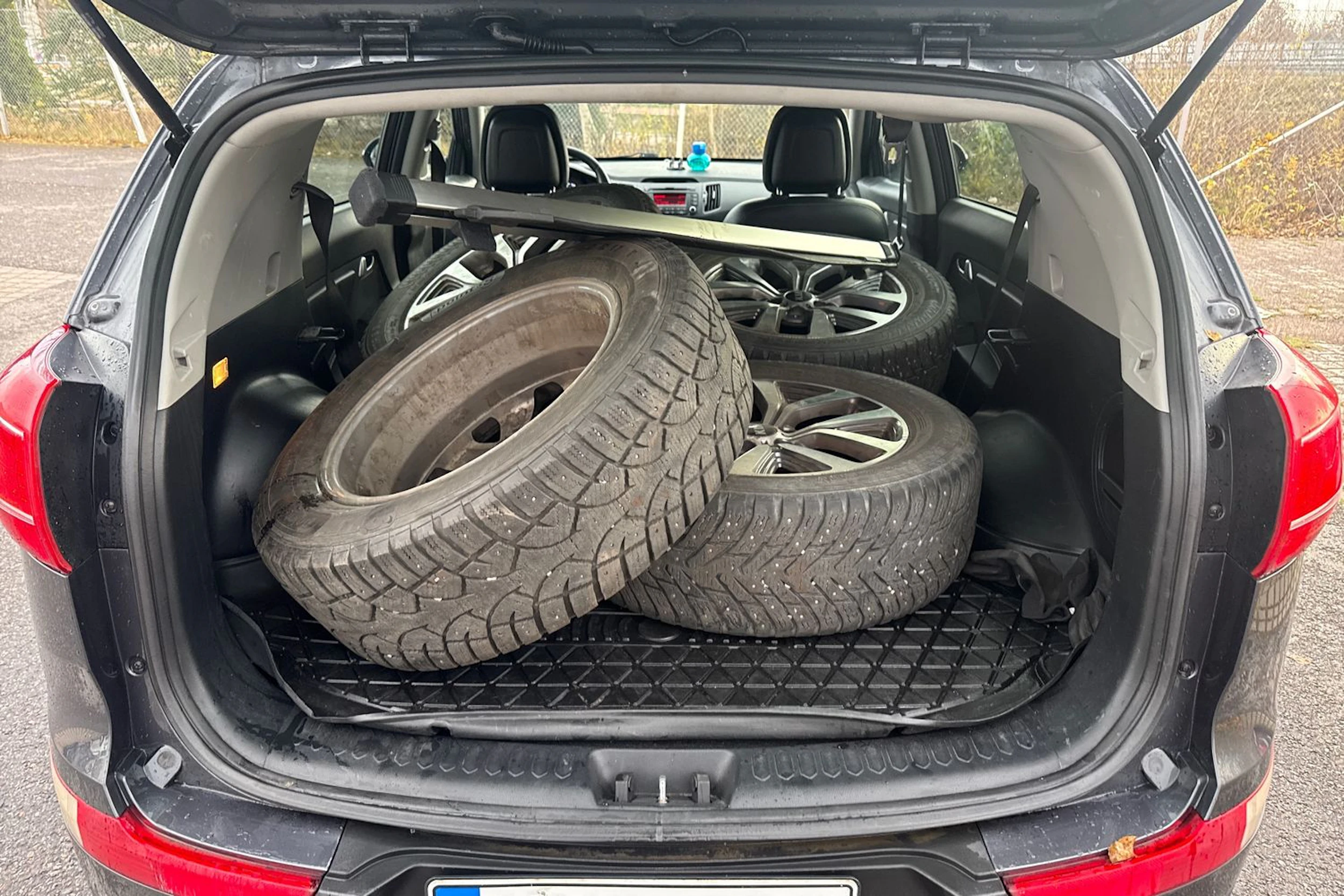 harmaa Kia Sportage 2012 kuva 11.